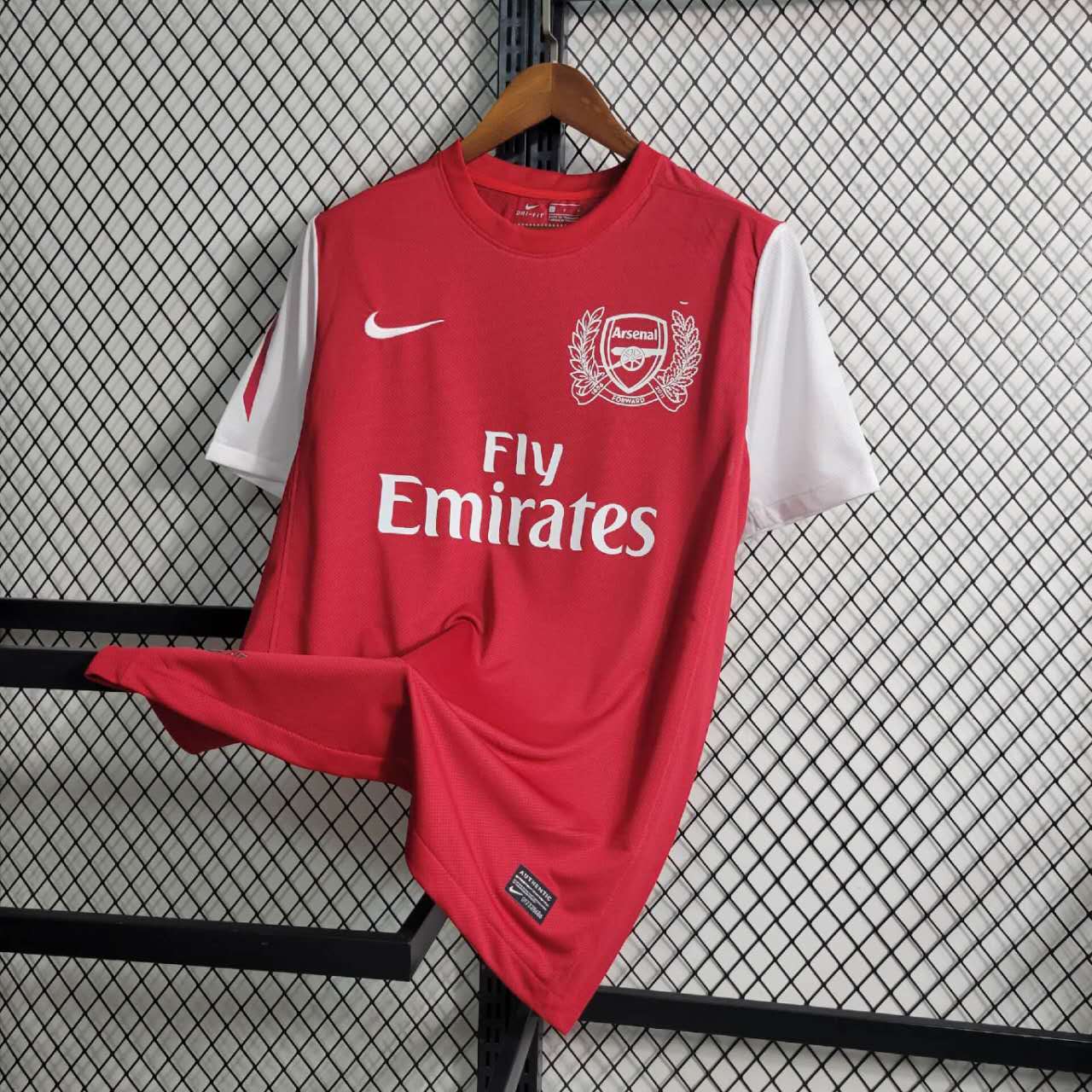 AlphaJersey-Retro Arsenal 11-12 125th Aniversary Home Stadium Jersey