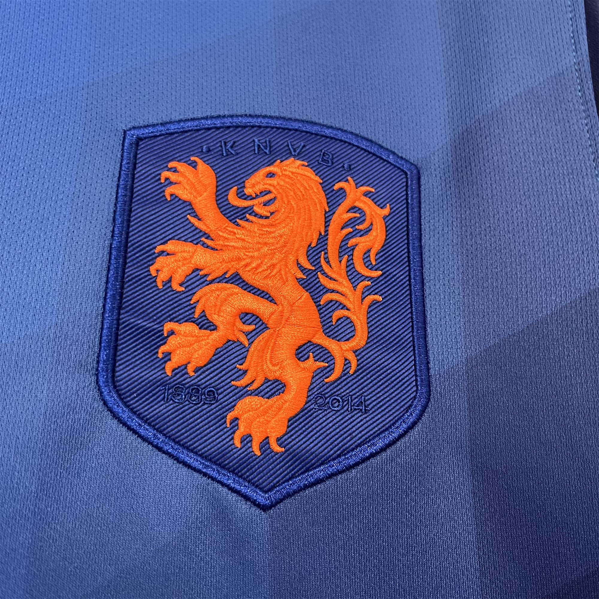 AlphaJersey-Retro Netherlands 2014 Away Stadium Jersey