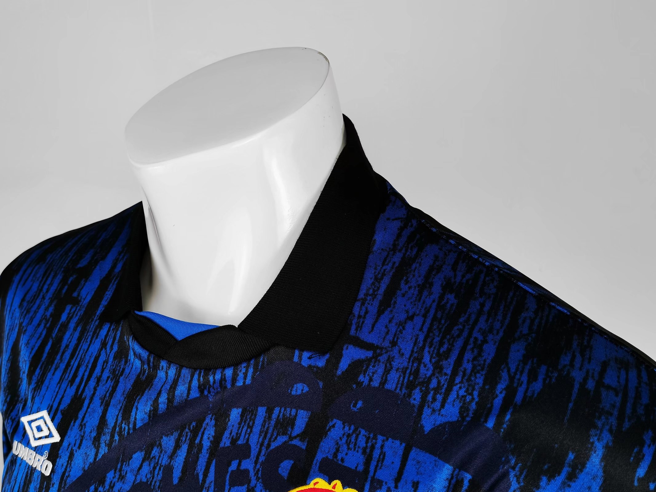 AlphaJersey-Retro Manchester United 92-94 Away Long Sleeve Jersey