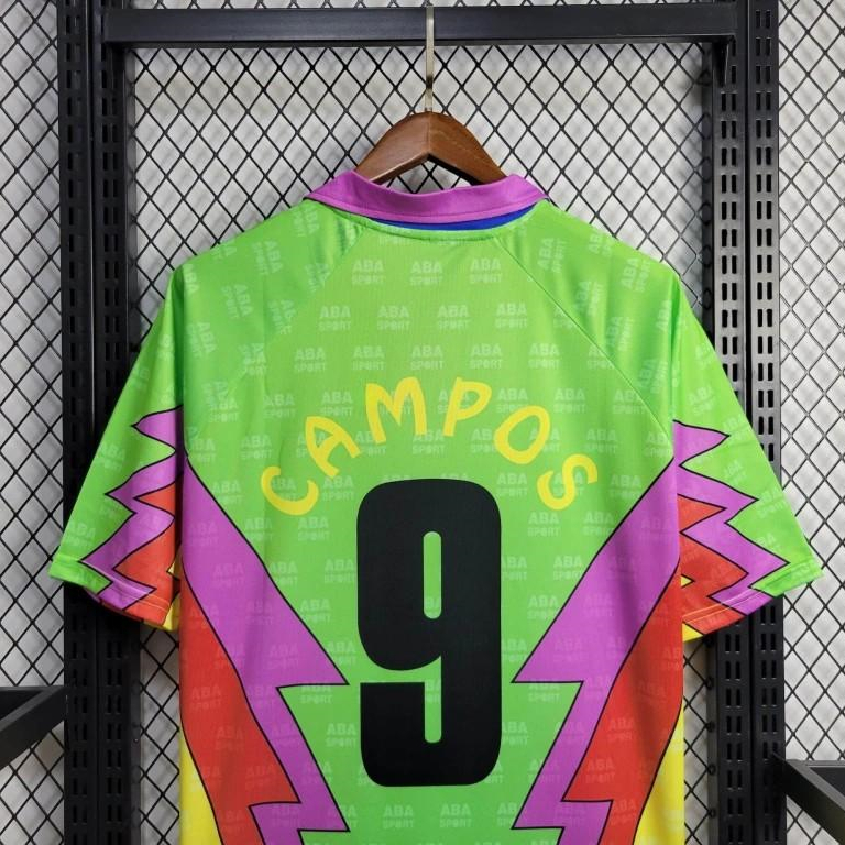 AlphaJersey-Retro Mexico 1994 Goalkeeper Green Jersey