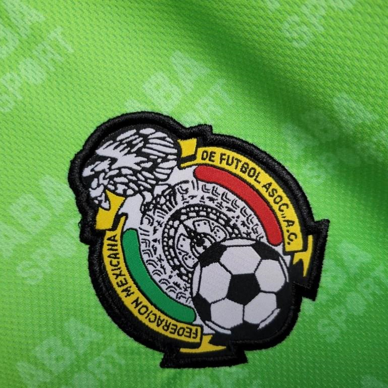 AlphaJersey-Retro Mexico 1994 Goalkeeper Green Jersey
