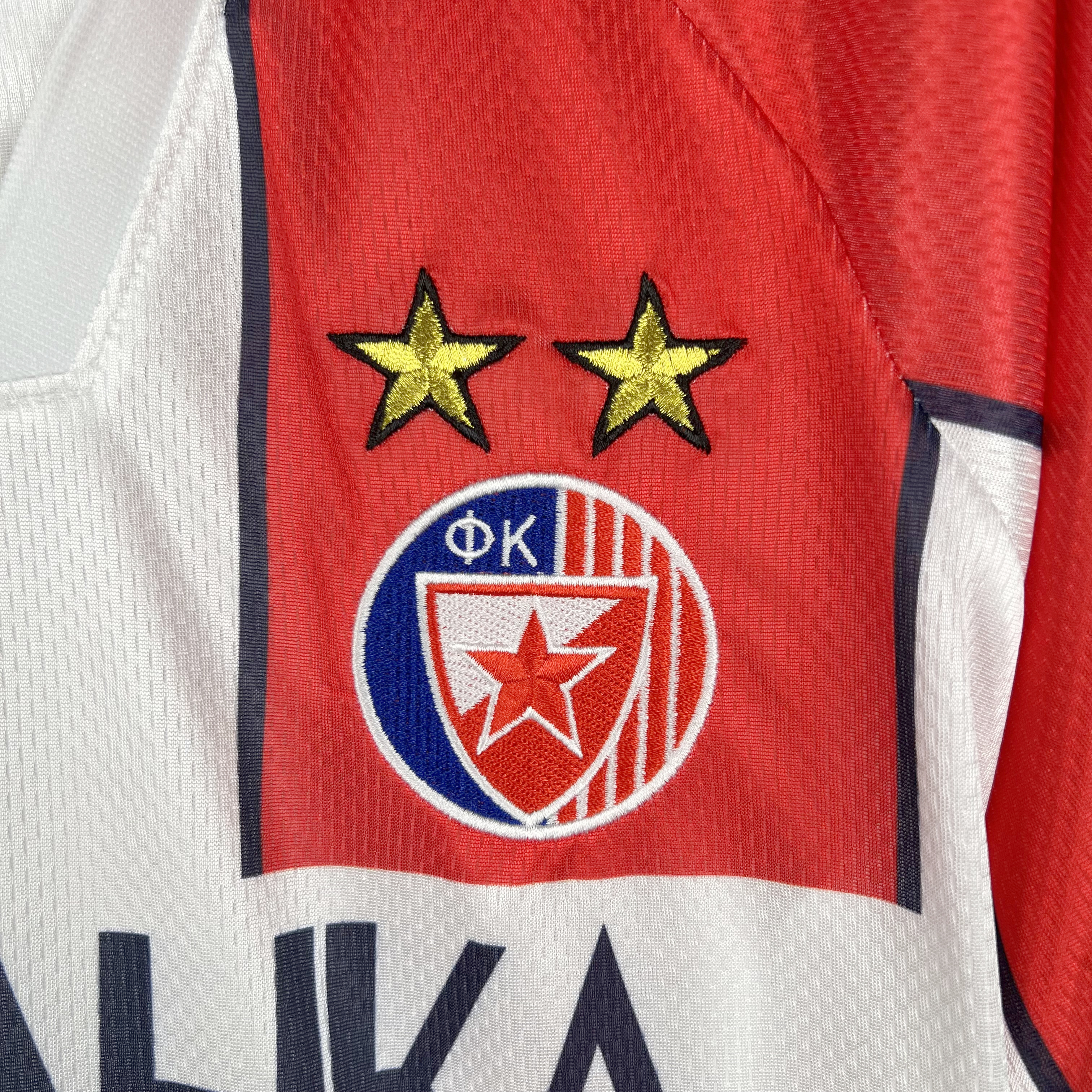 AlphaJersey-Retro Red Star FC 1995-97 Home Stadium Jersey