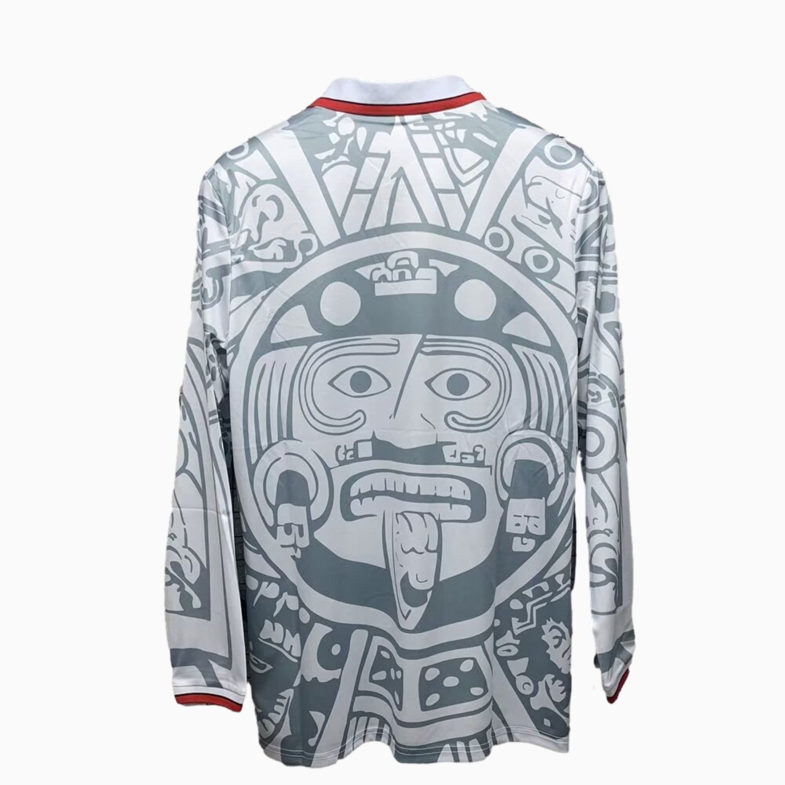 AlphaJersey-Retro Mexico 1998 Away Long Sleeves Jersey