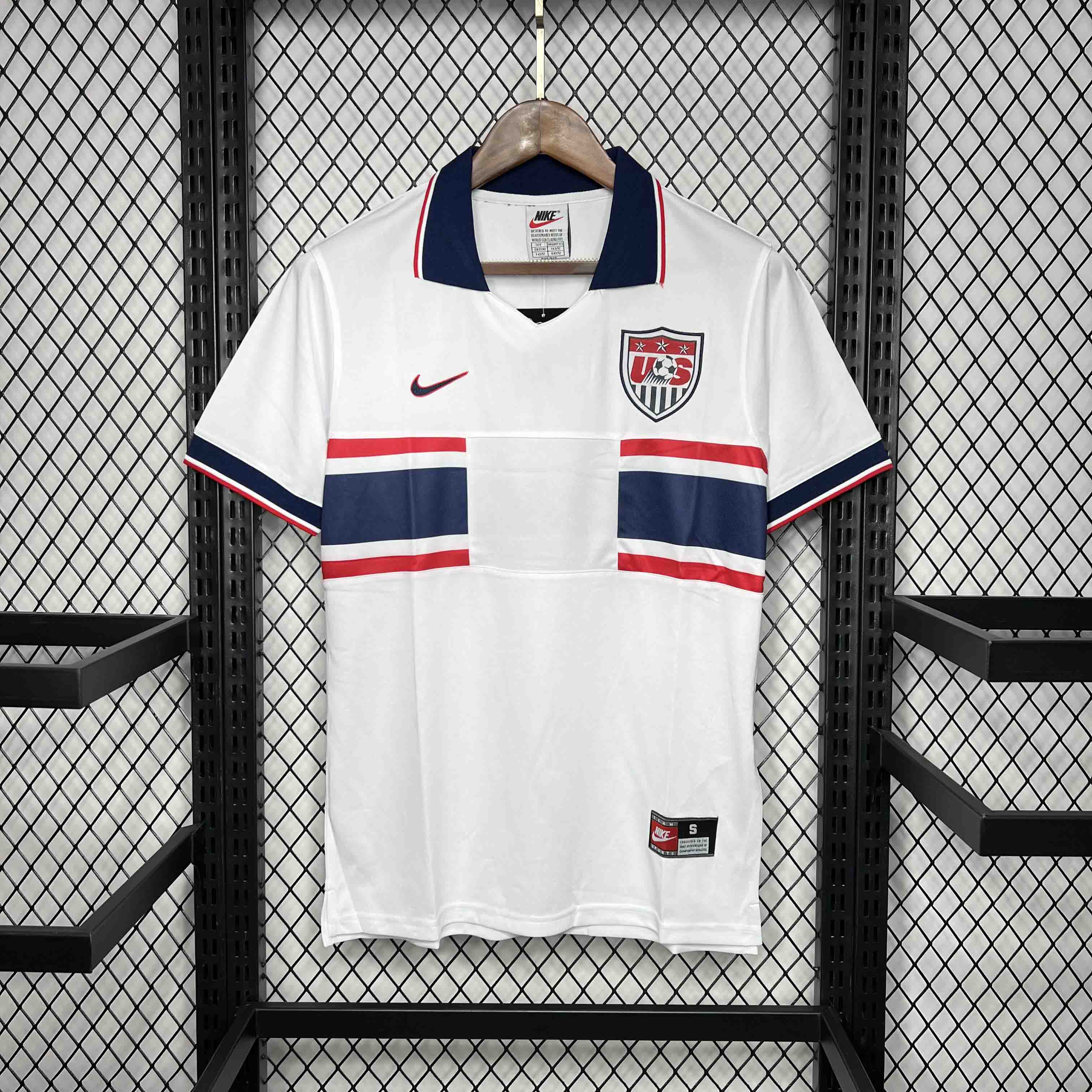 AlphaJersey-Retro United States USA 1995 Home Stadium Jersey