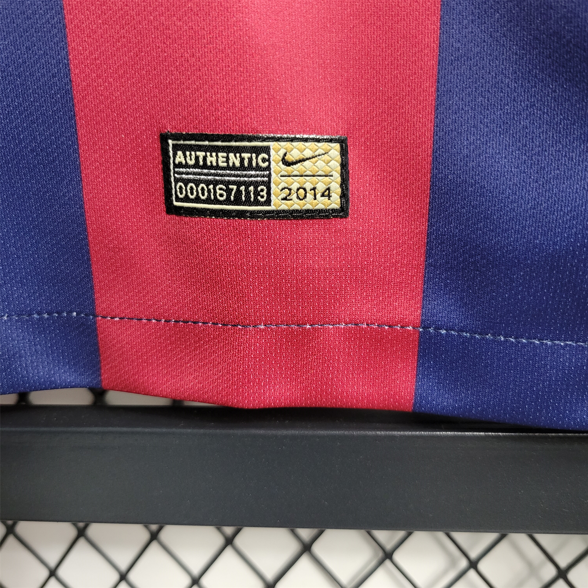 AlphaJersey-Retro Barcelona 14-15 Home Stadium Jersey