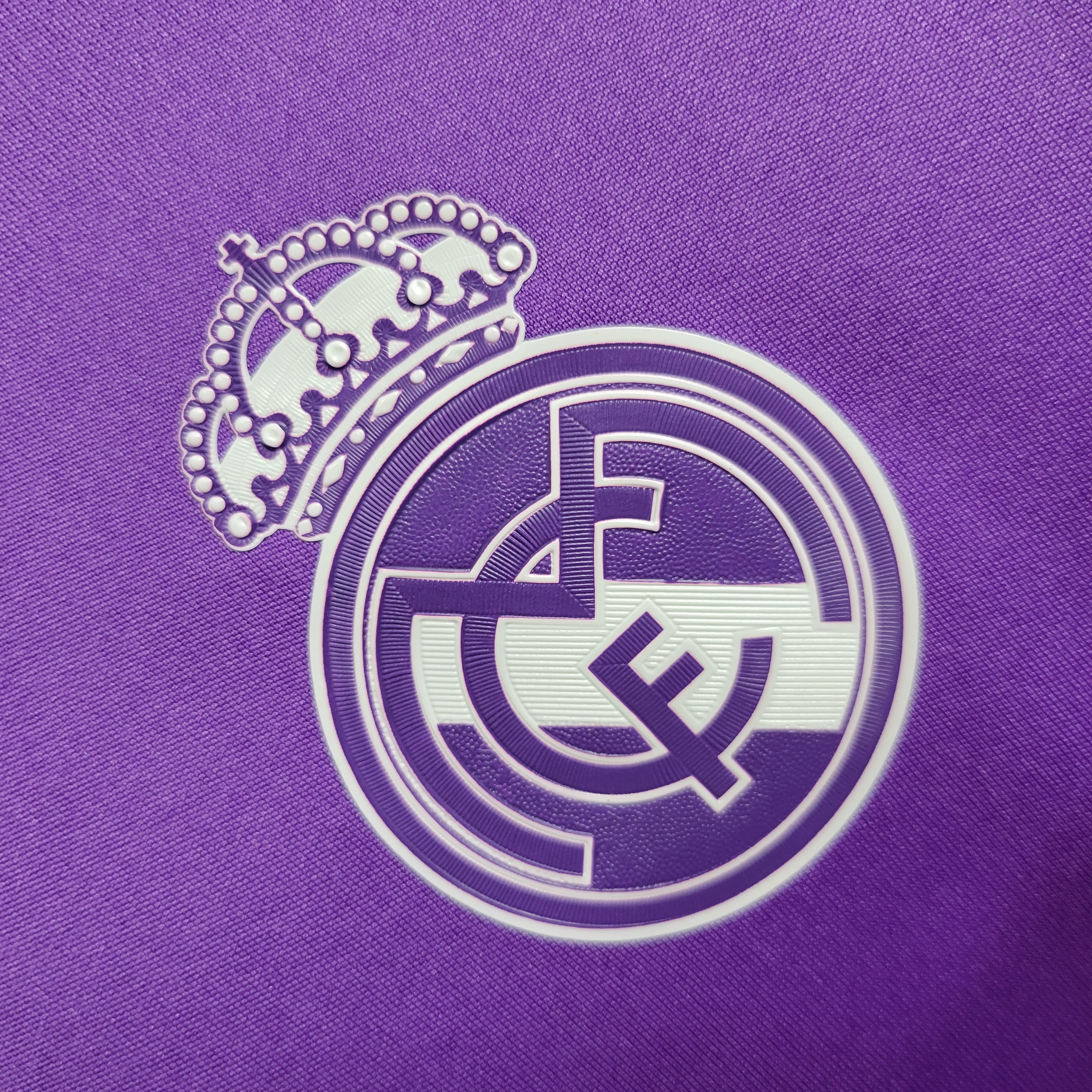 AlphaJersey-Real Madrid Retro 16-17 Away Long Sleeve Jersey - Champions League Final Version