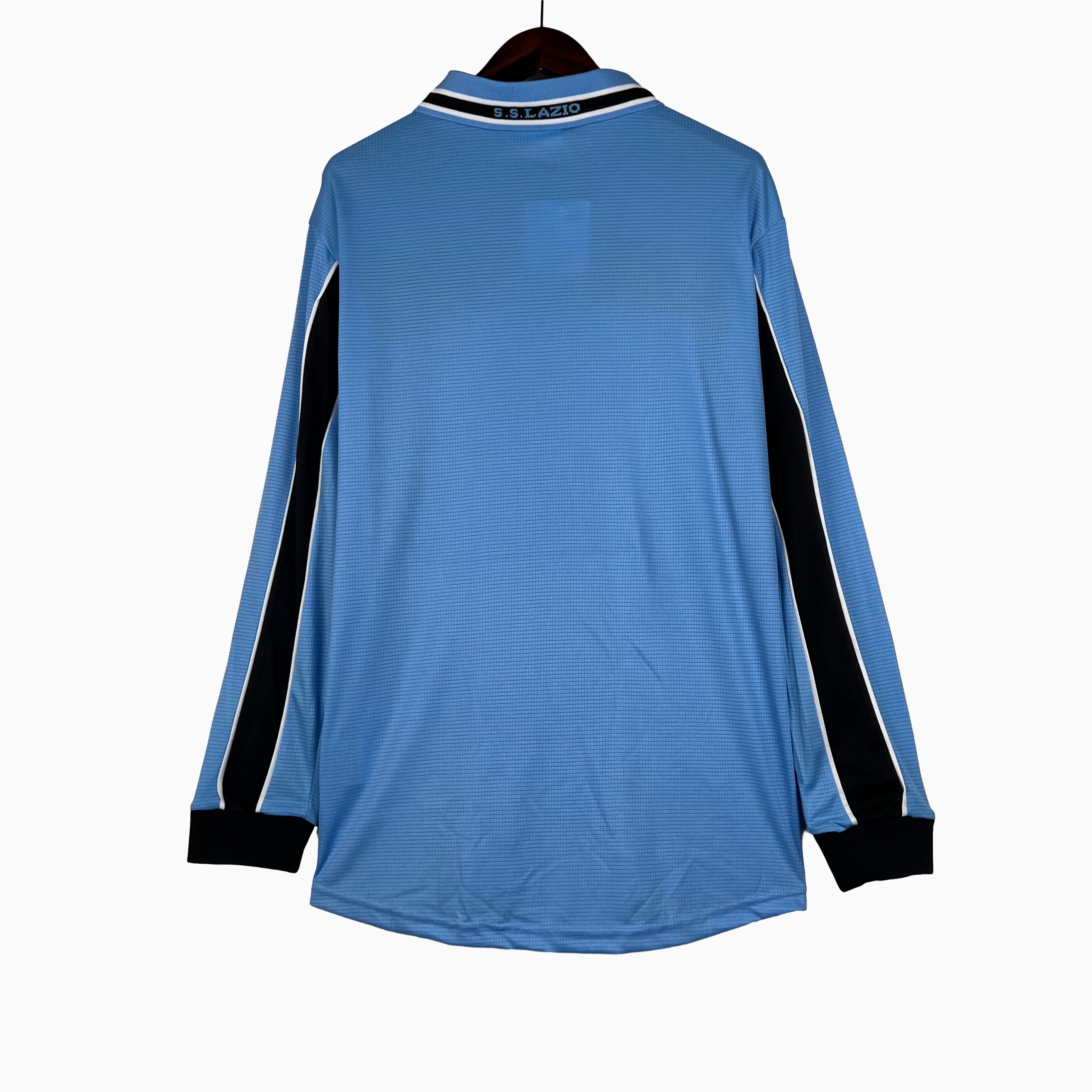 AlphaJersey-Retro Lazio 1998-00 Home Stadium Long Sleeve Jersey