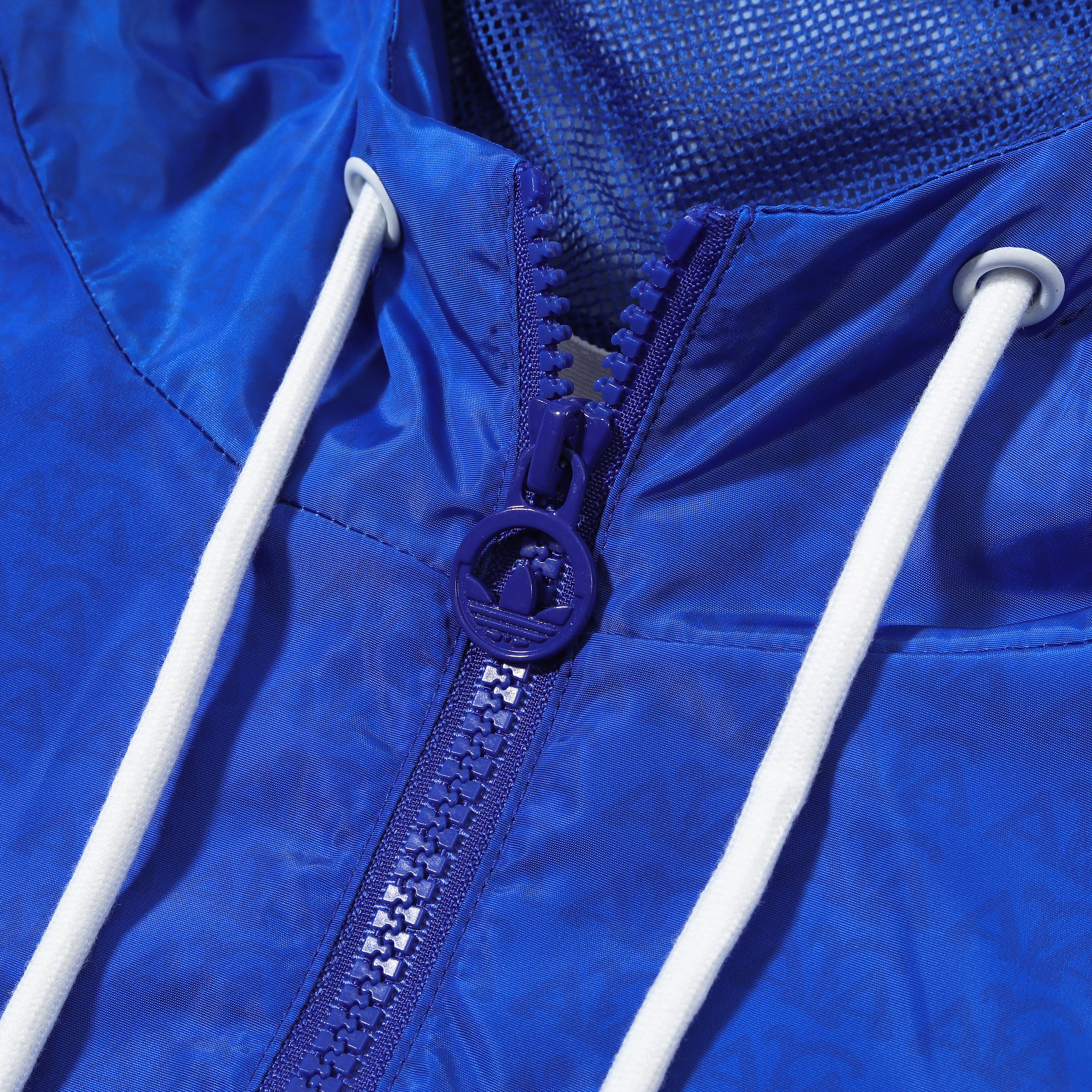 AlphaJersey-Argentine 2024 Vintage Style Blue Hooded Windbreaker - Player Version