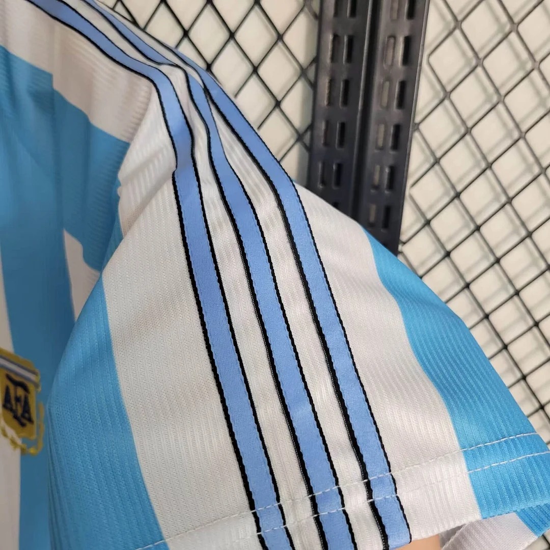 AlphaJersey-Retro Argentina 1998 Home Stadium Jersey