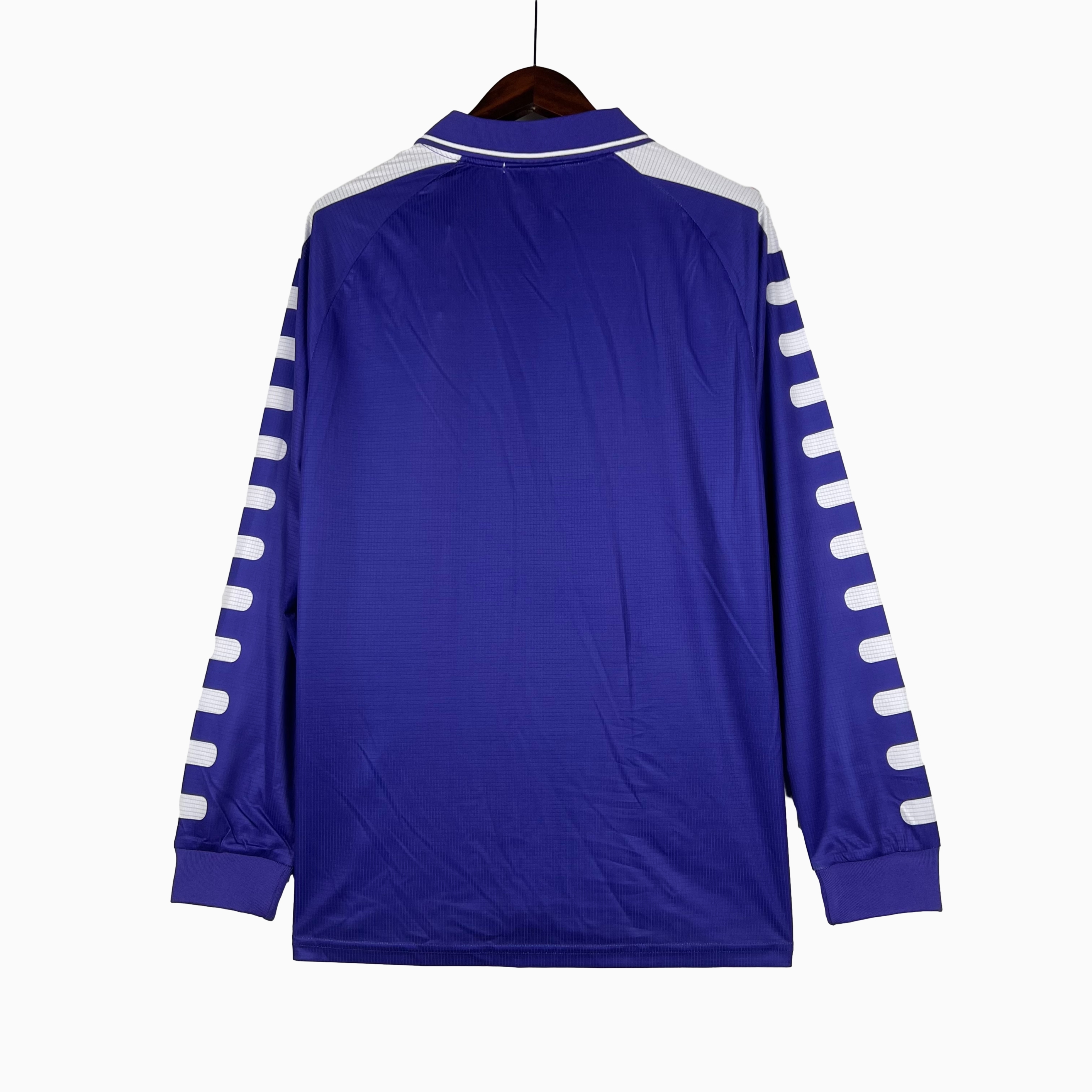 AlphaJersey-Retro Fiorentina 1998 Home Stadium Long Sleeve Jersey