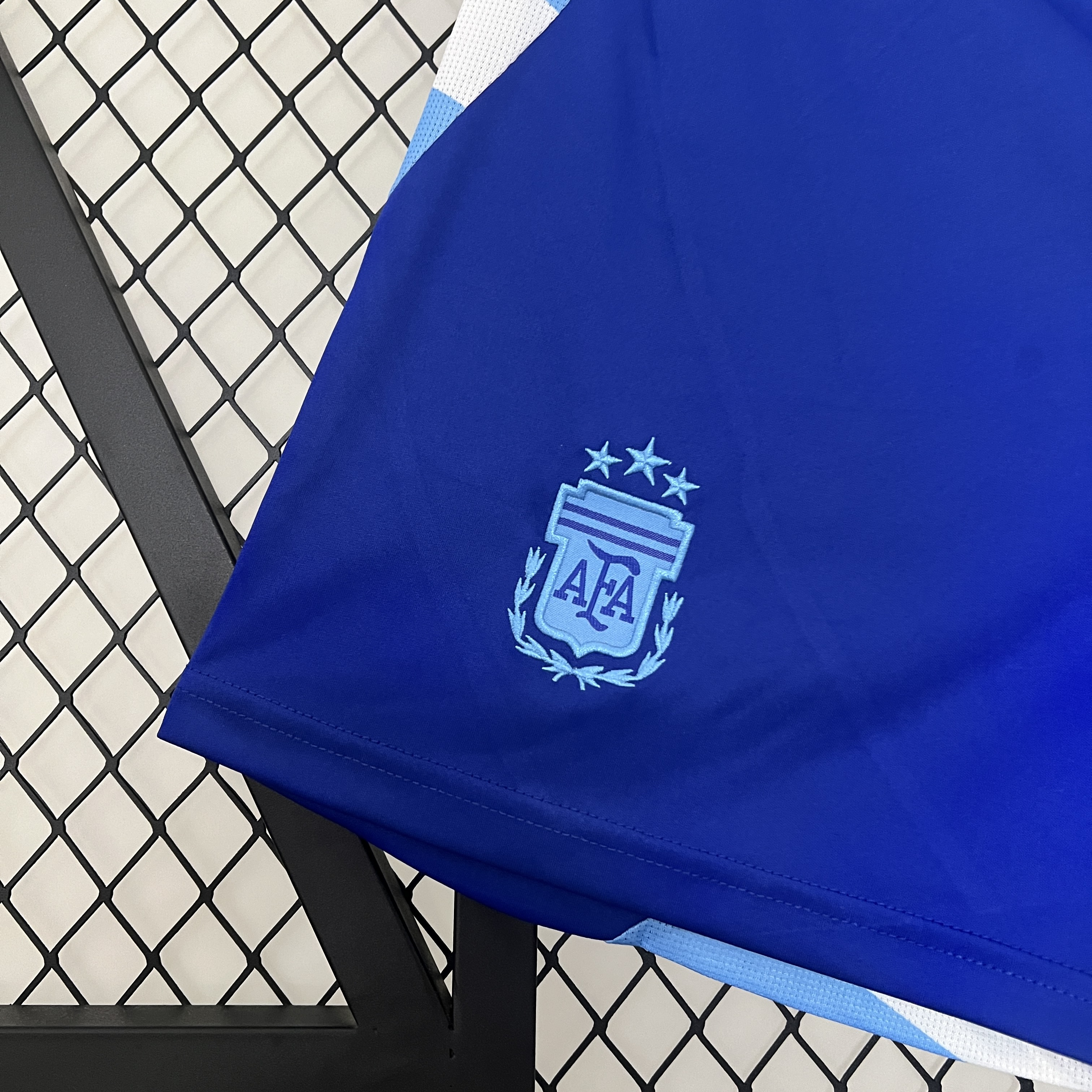 AlphaJersey-Argentina 2024 Away Shorts - Fans Version