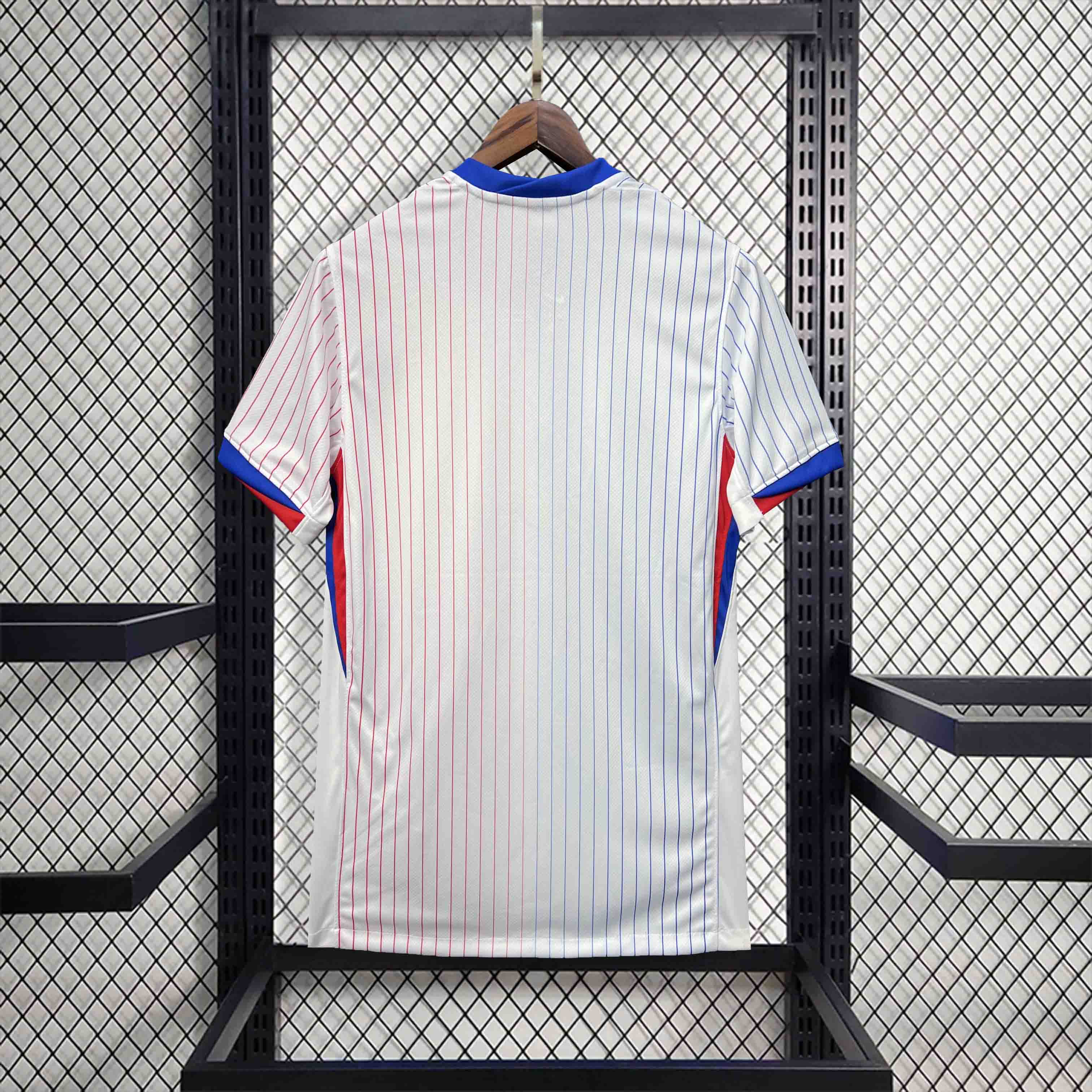 AlphaJersey-France 2024 Away Stadium Jersey - Fans Version