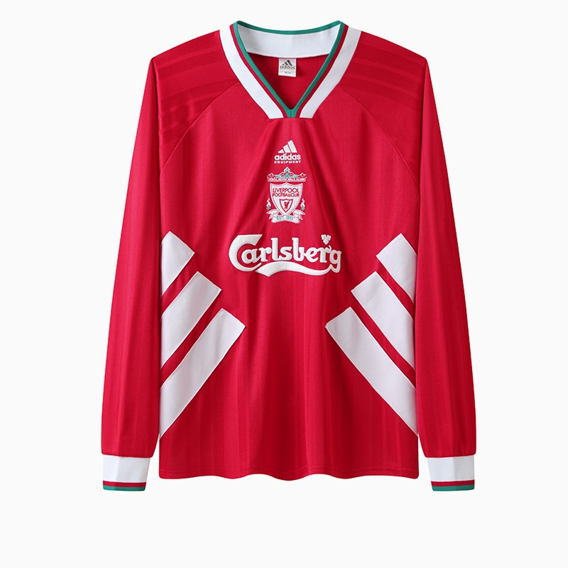 AlphaJersey-Retro Liver.pool 1993-95 Home Stadium Long Sleeve Jersey