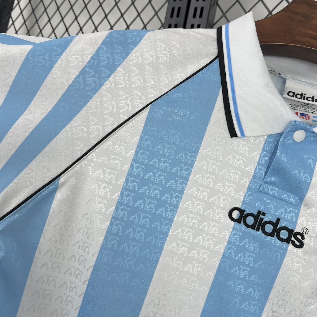 AlphaJersey-Retro Argentina 1996 Home Jersey