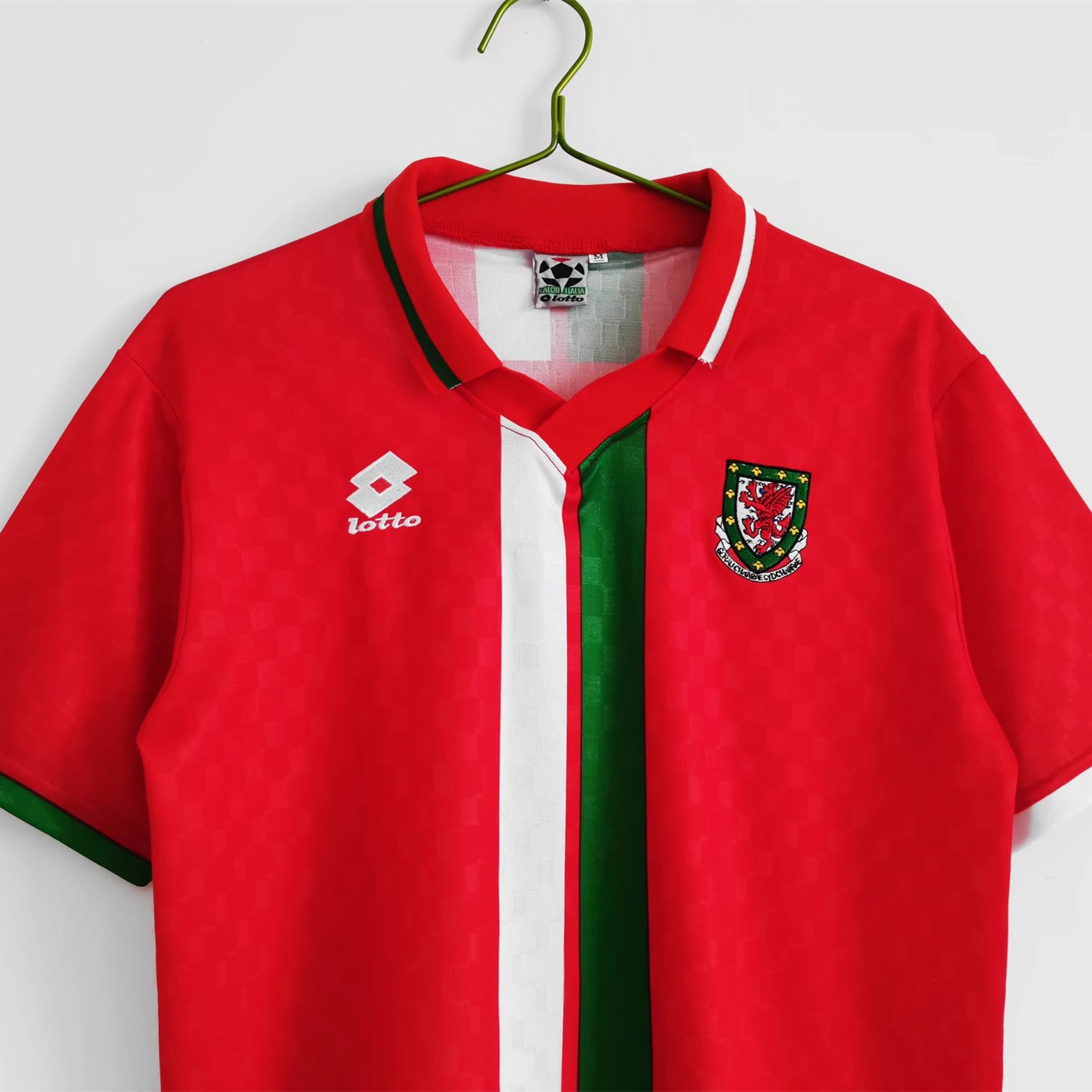 AlphaJersey-Retro Wales 1996 Home Stadium Jersey