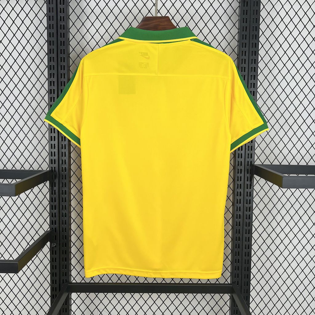 AlphaJersey-Retro Brazil 1997 Home Jersey