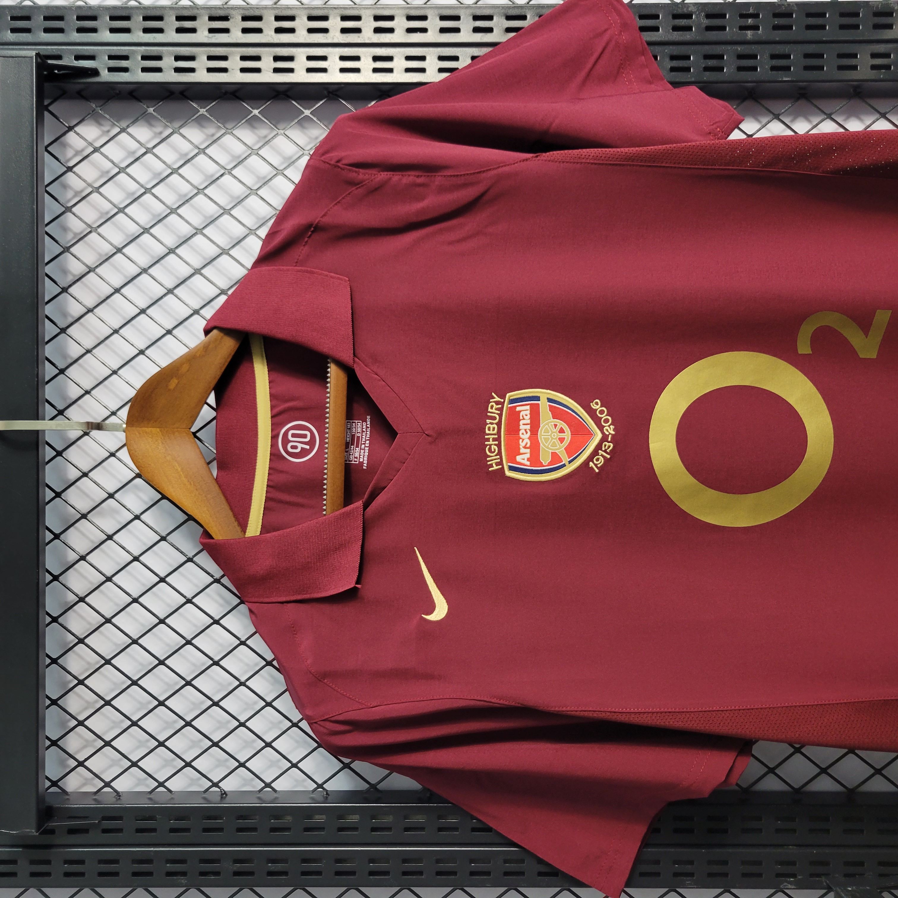 AlphaJersey-Retro Arsenal 05-06 Home Stadium Jersey
