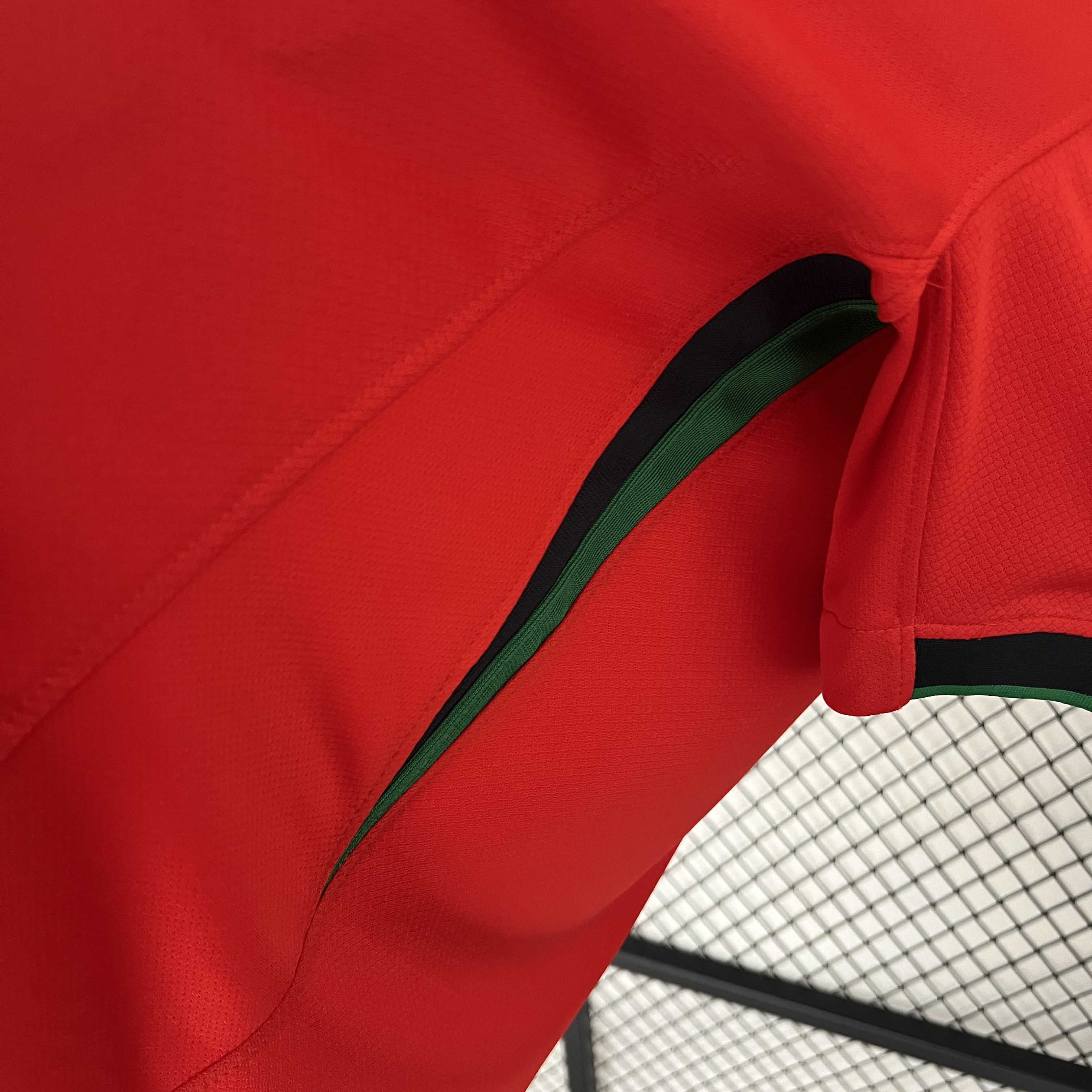 AlphaJersey-Portugal 2024 Home Stadium Jersey - Fans Version