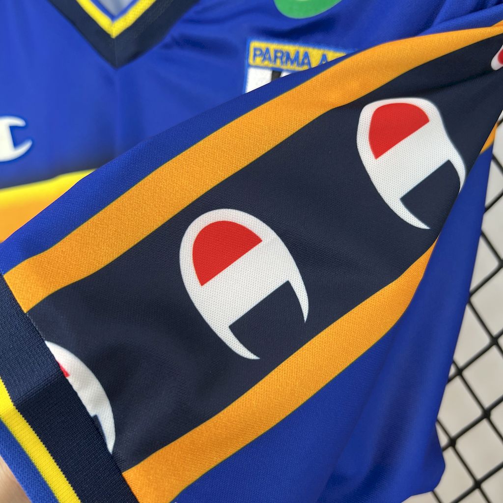AlphaJersey-Retro Parma 2002-03 Home Jersey - Fans Version