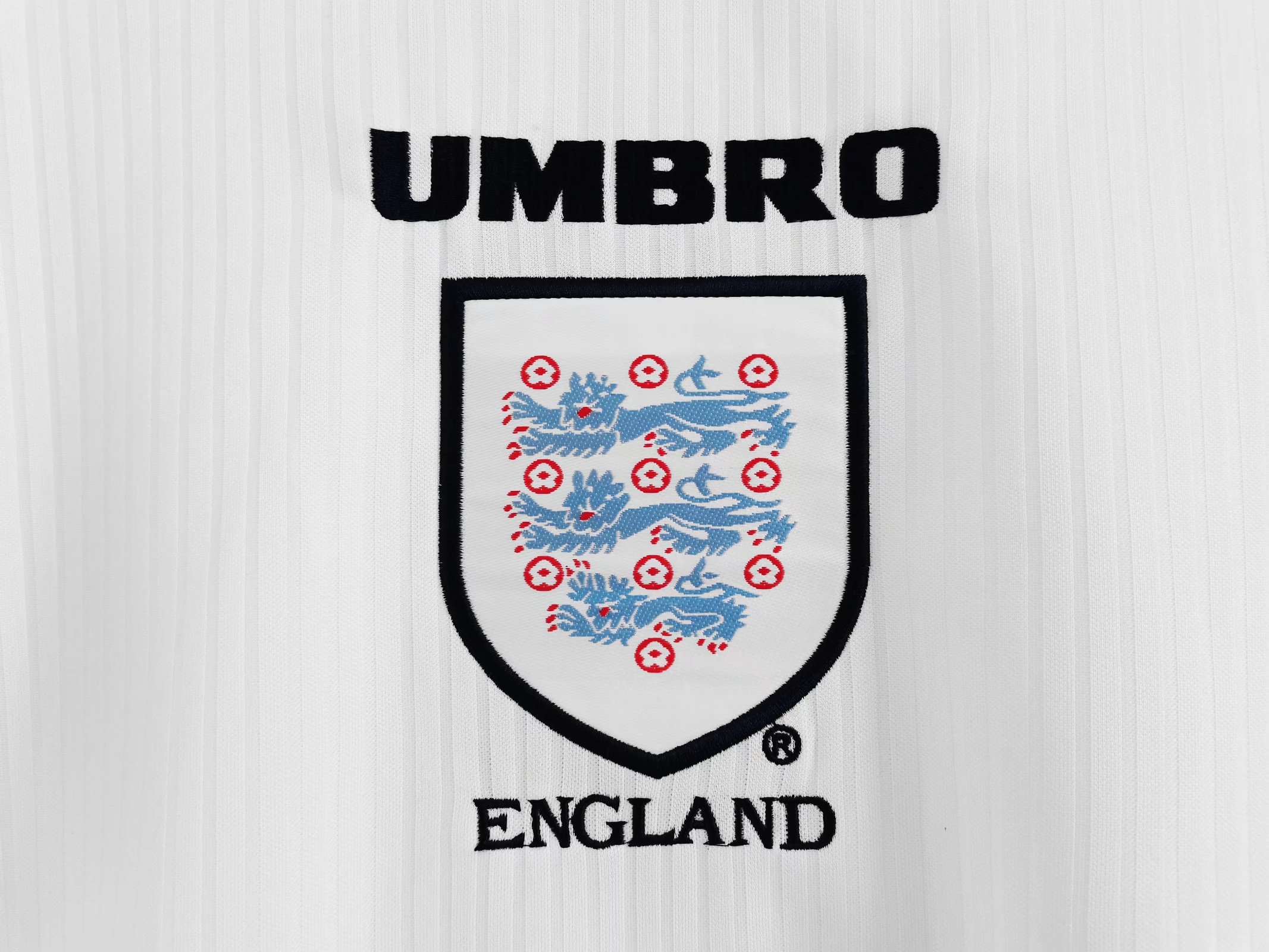 AlphaJersey-Retro England 1998 Home Stadium Jersey
