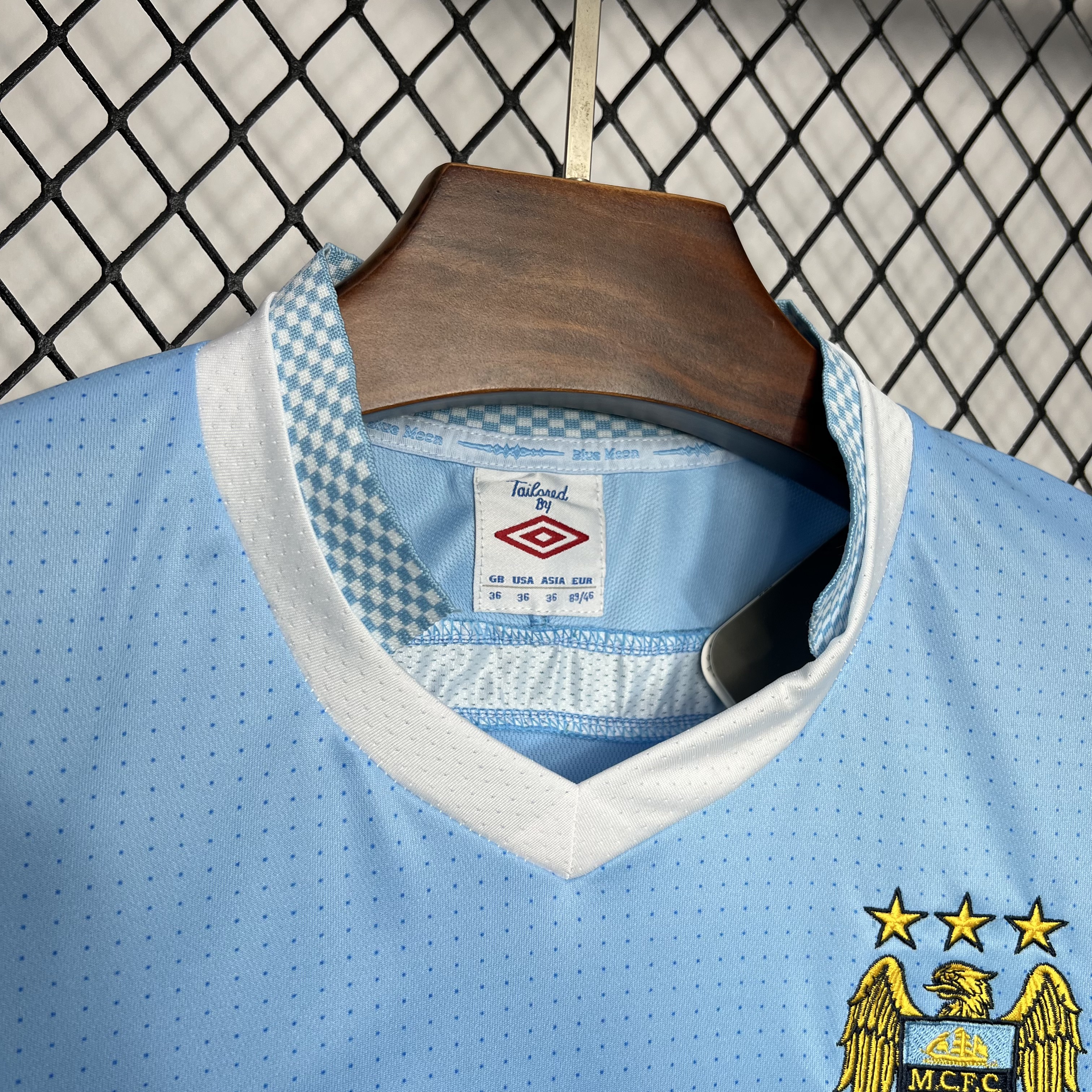AlphaJersey-Retro Manchester City 2011-12 Home Stadium Jersey