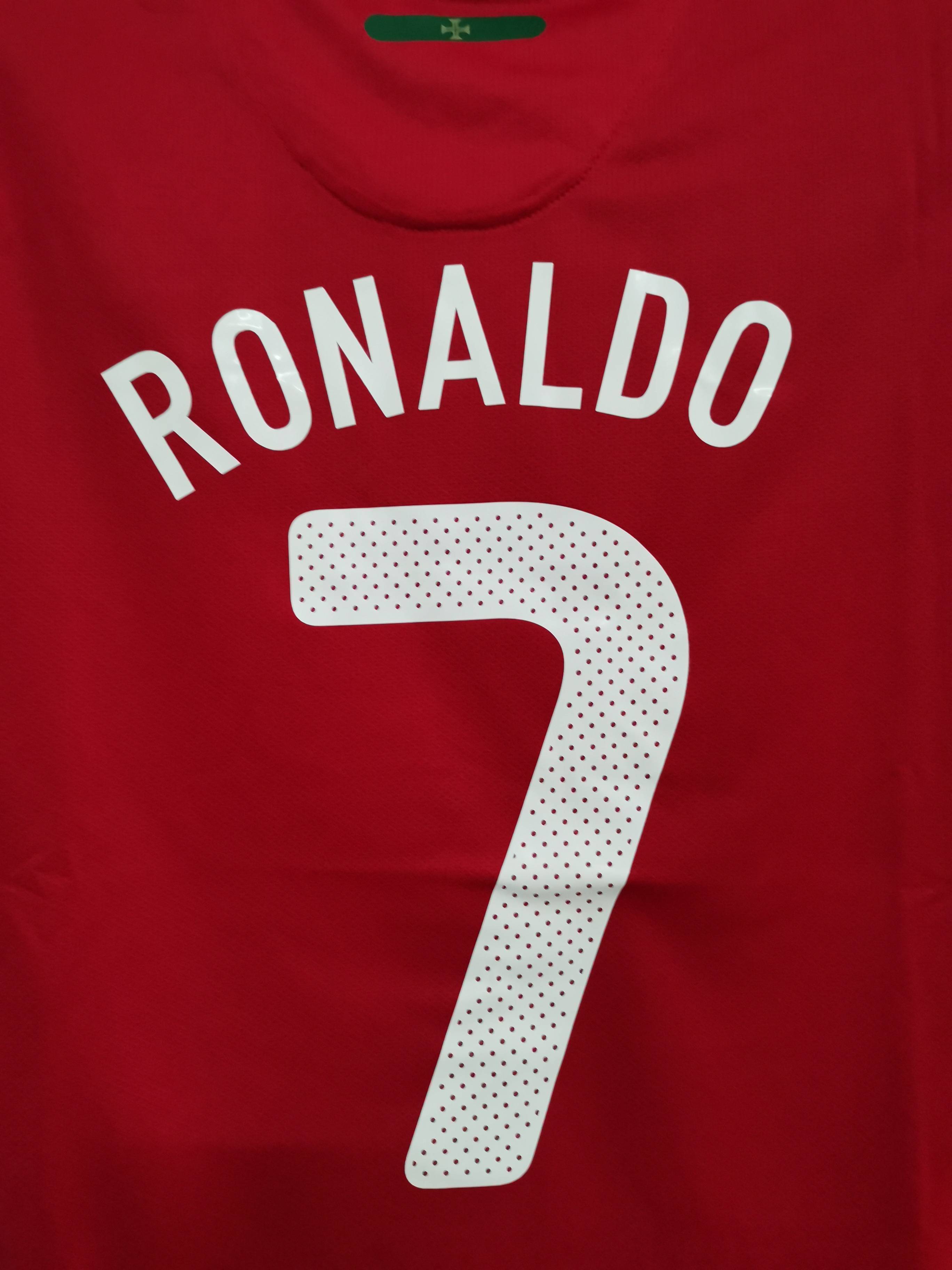 AlphaJersey-Retro Portugal 2010 Home Stadium Jersey