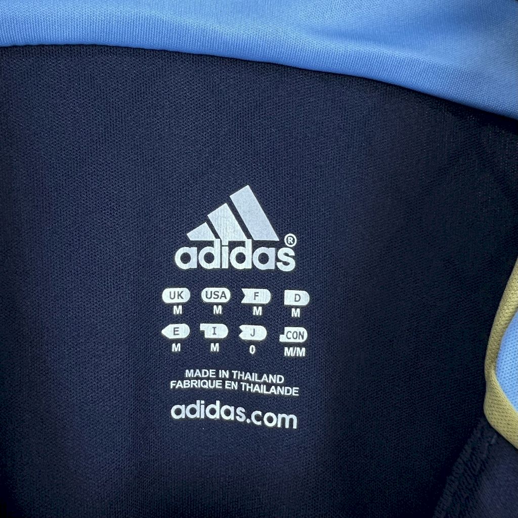 AlphaJersey-Retro Argentina 2006 Away Long Sleeves Jersey