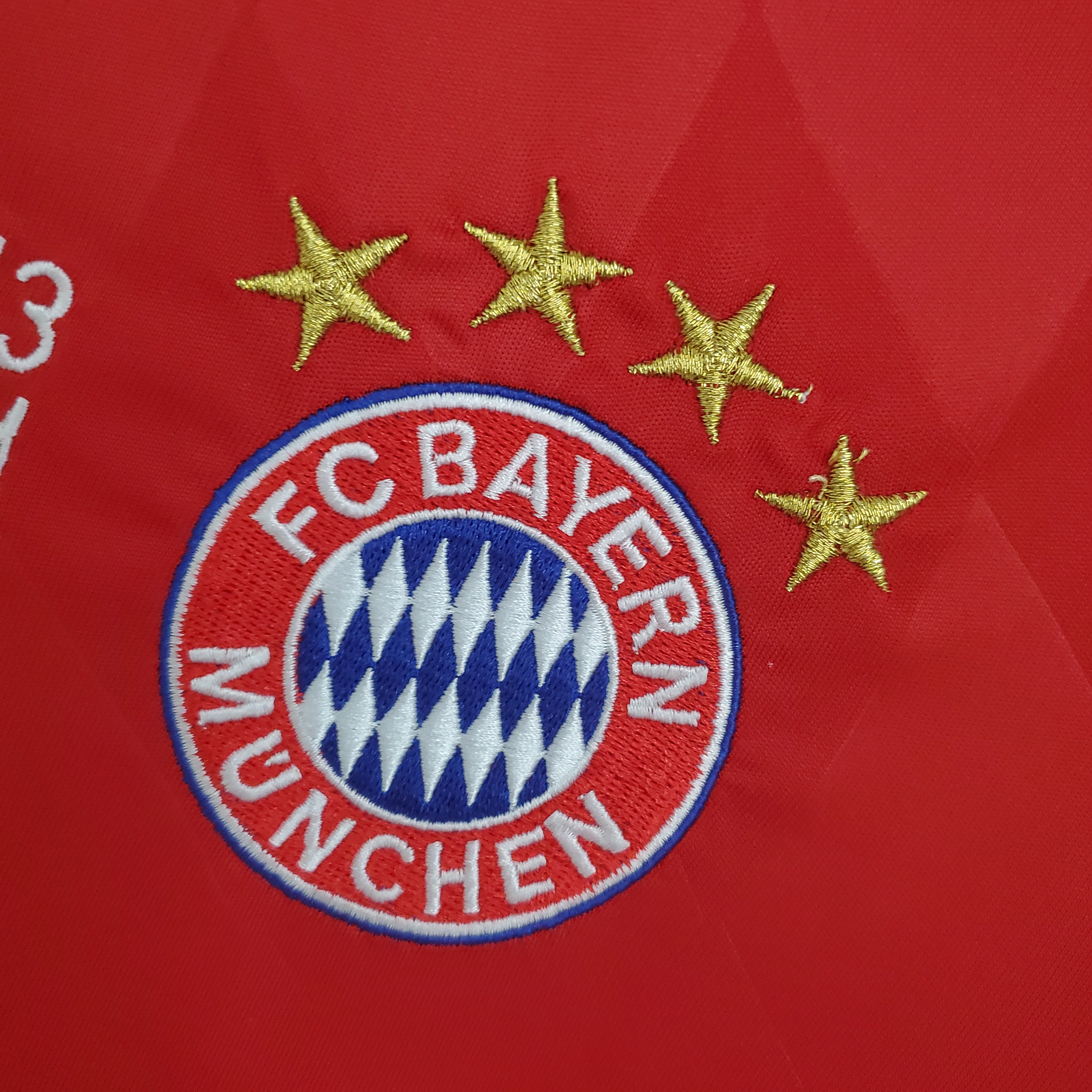 AlphaJersey-Retro Bayern Munich 13-14 Champions League Final Home Stadium Jersey