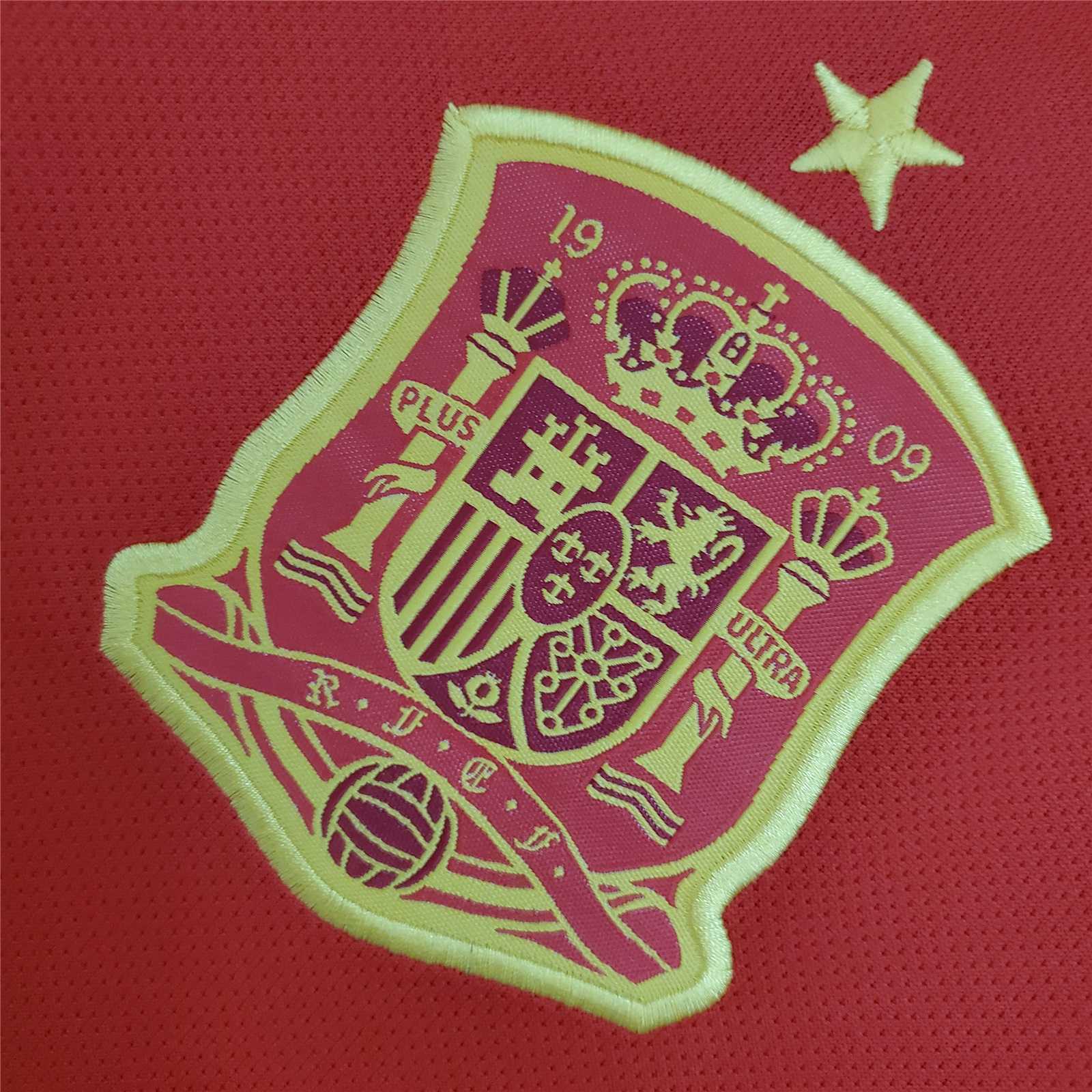 AlphaJersey-Retro Spain 2018 Home Stadium Jersey
