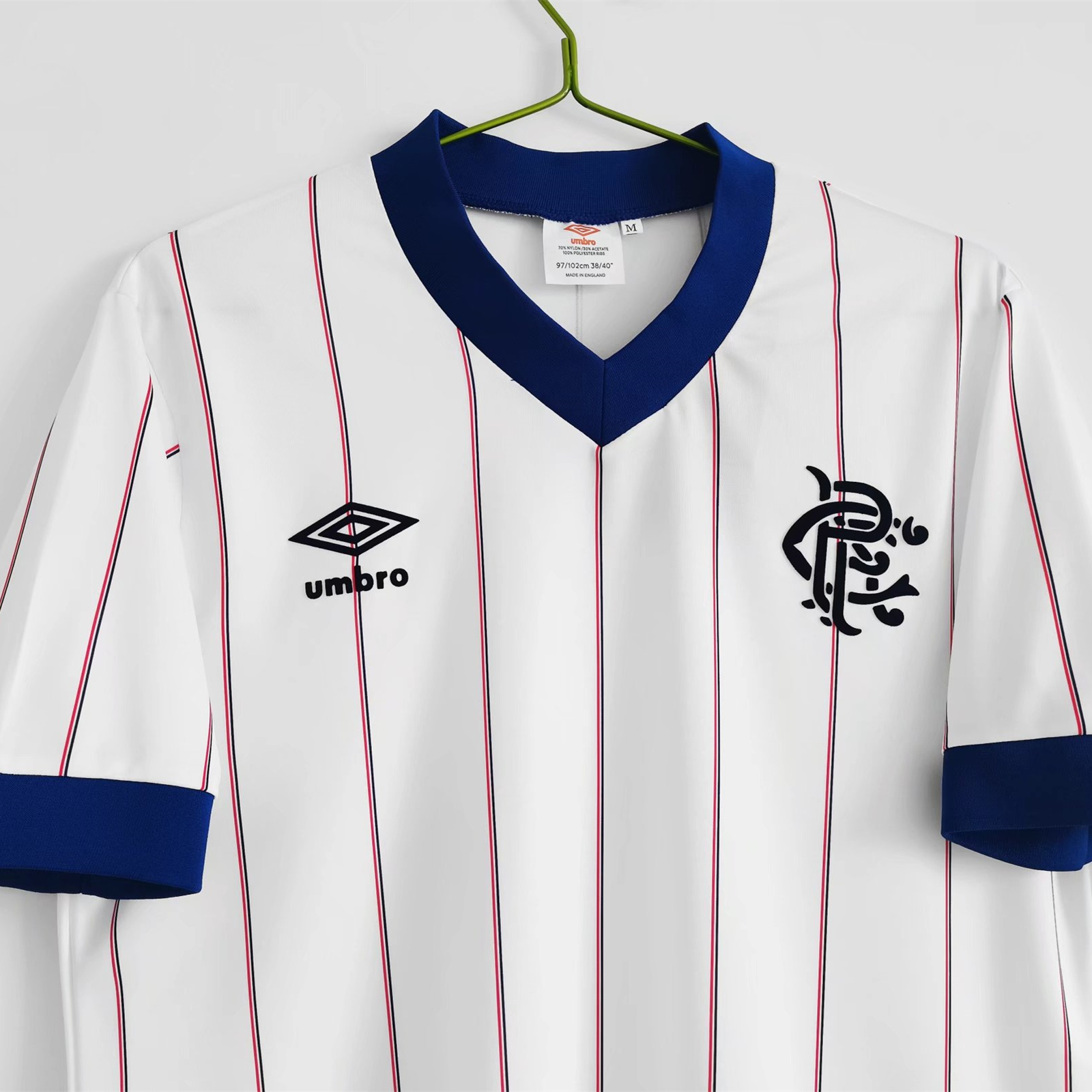 AlphaJersey-Retro Glasgow Rangers 1982-83 Away Stadium Jersey