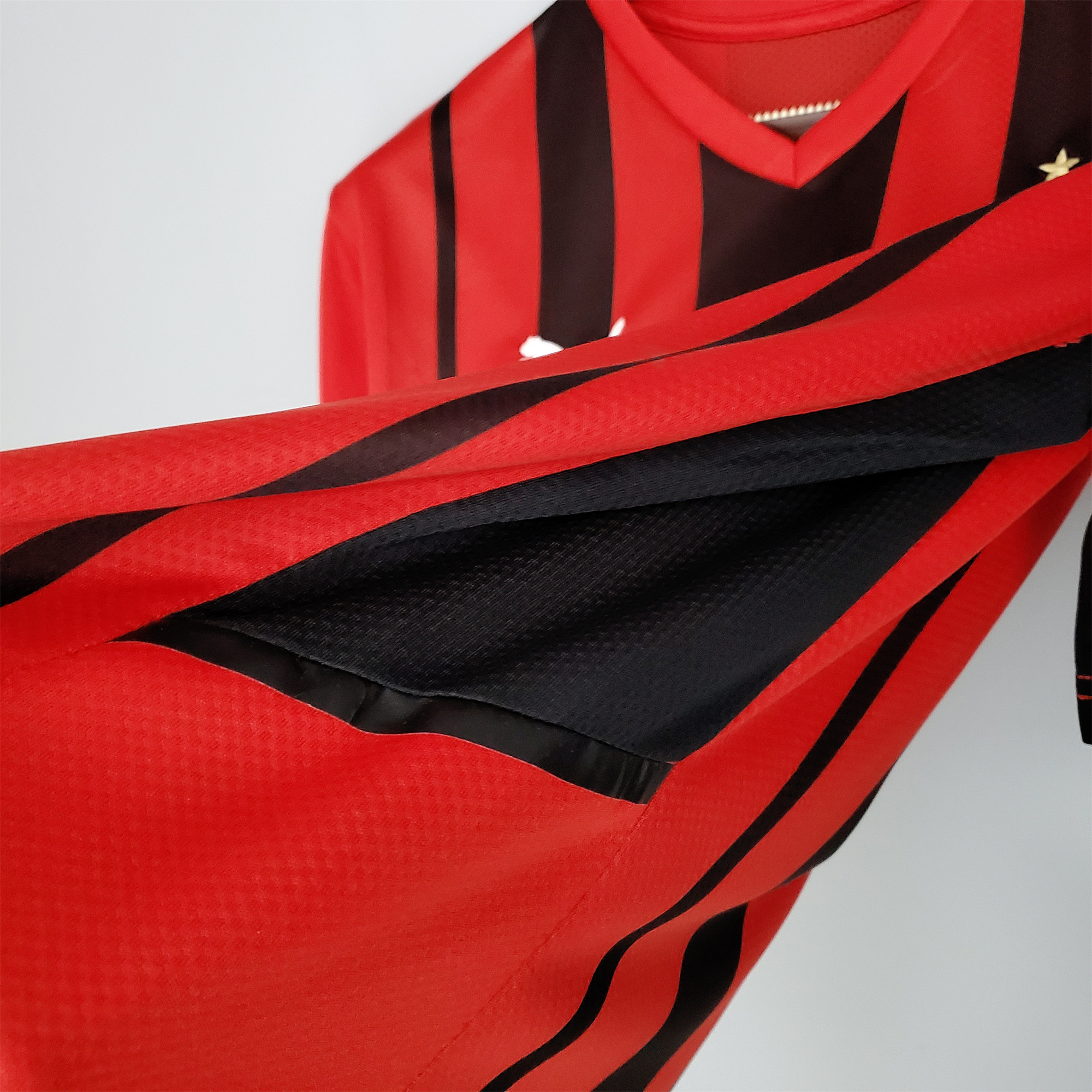 AlphaJersey-Retro AC Milan 2021-22 Home Stadium Jersey