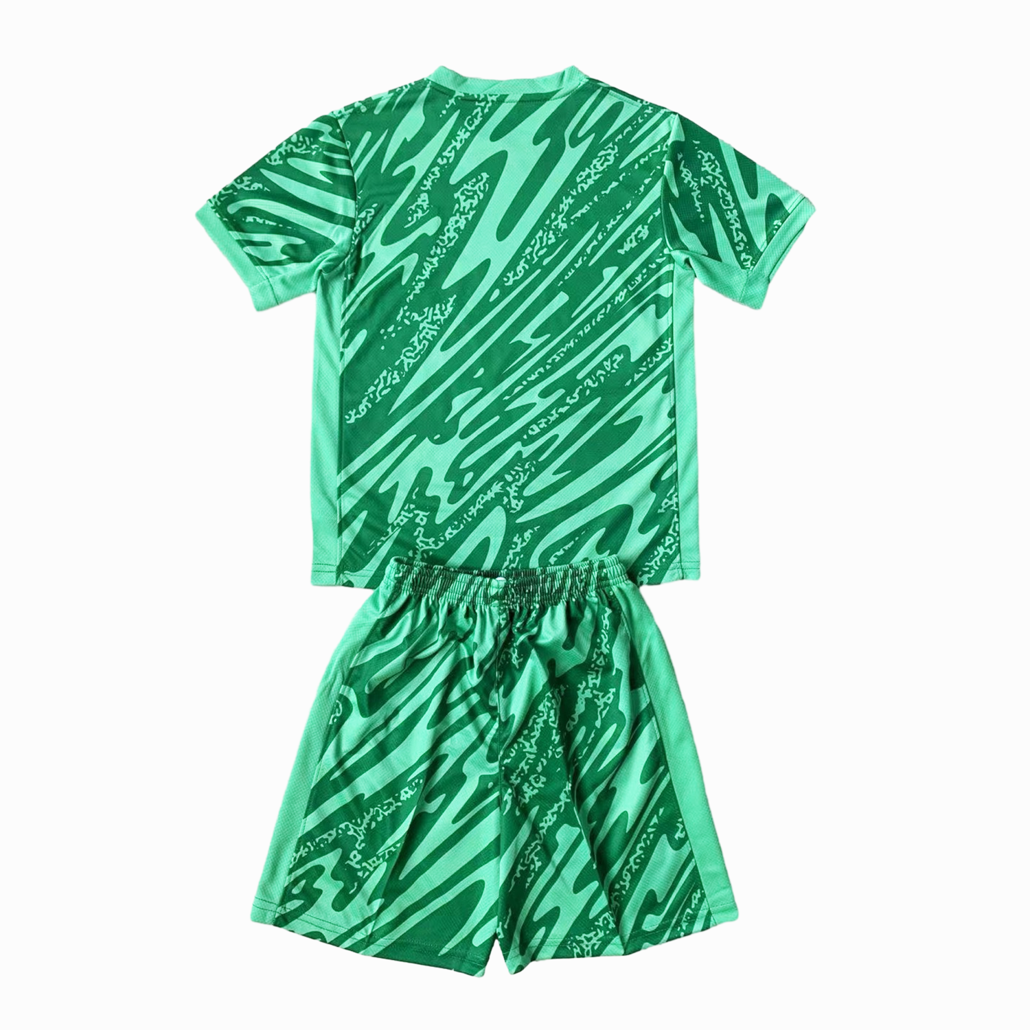 AlphaJersey-England 2024 Goalkeeper Kids Kit - Green