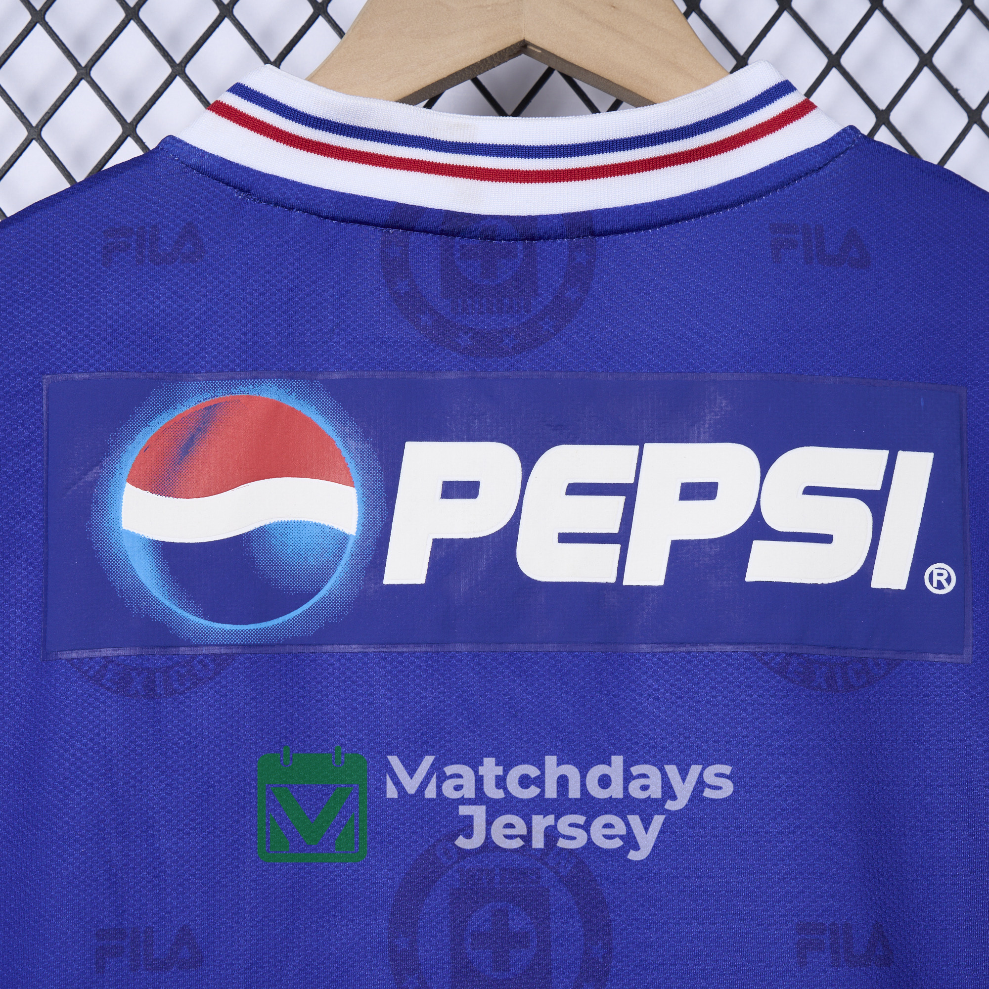 AlphaJersey-Retro Cruz Azul 1998-99 Home Stadium Jersey - Fans Version