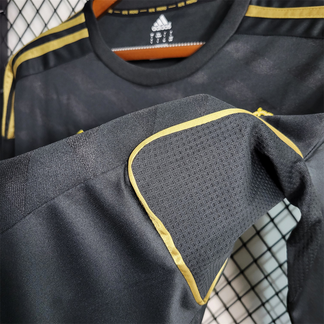 AlphaJersey-Real Madrid Retro 11-12 Away Long Sleeve Jersey