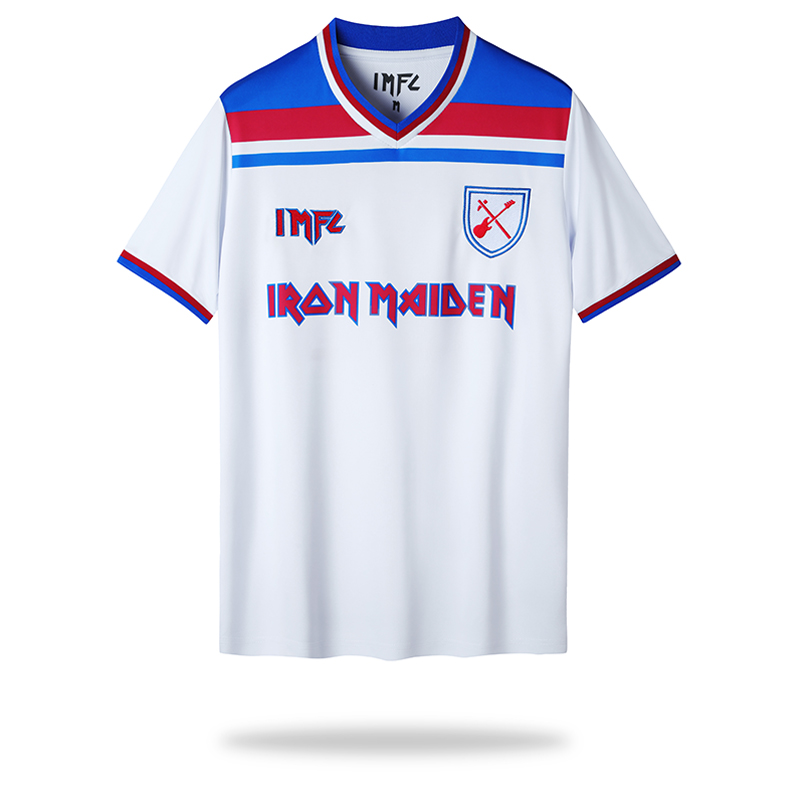 AlphaJersey-Iron Maiden x West Ham White Special Edition Jersey - with 11 print