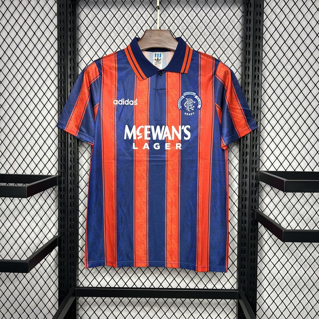 AlphaJersey-Retro Glasgow Rangers 1993-94 Away Stadium Jersey
