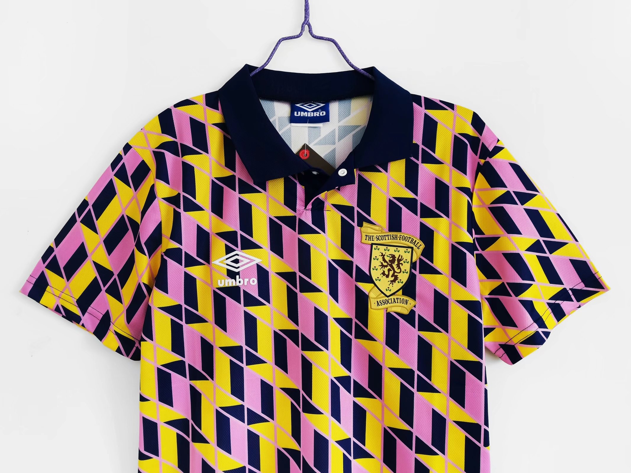 AlphaJersey-Retro S-c-o.t l.a-n.d 1988-89 Third Jersey - Fans Version