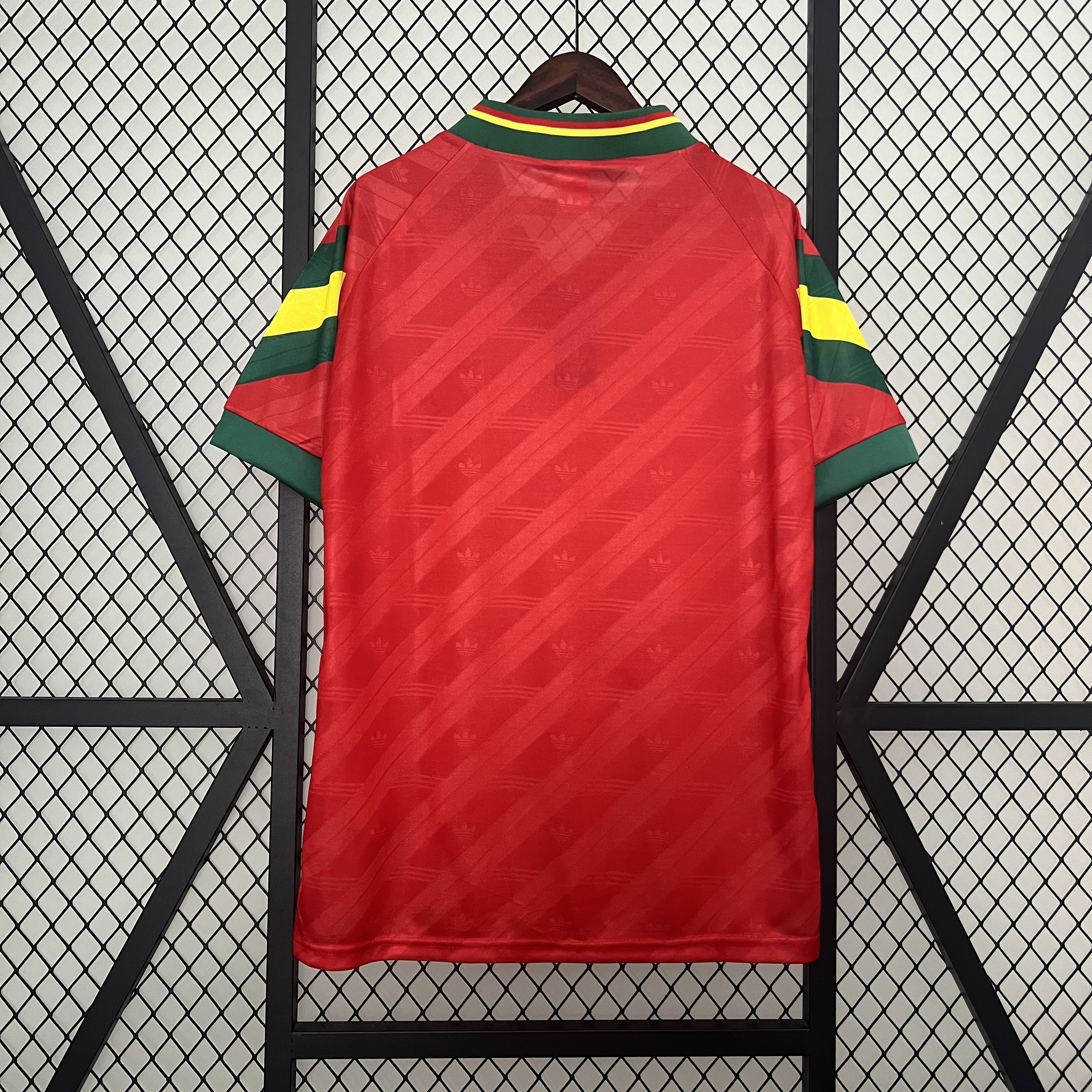 AlphaJersey-Retro Portugal 1992 Home Stadium Jersey