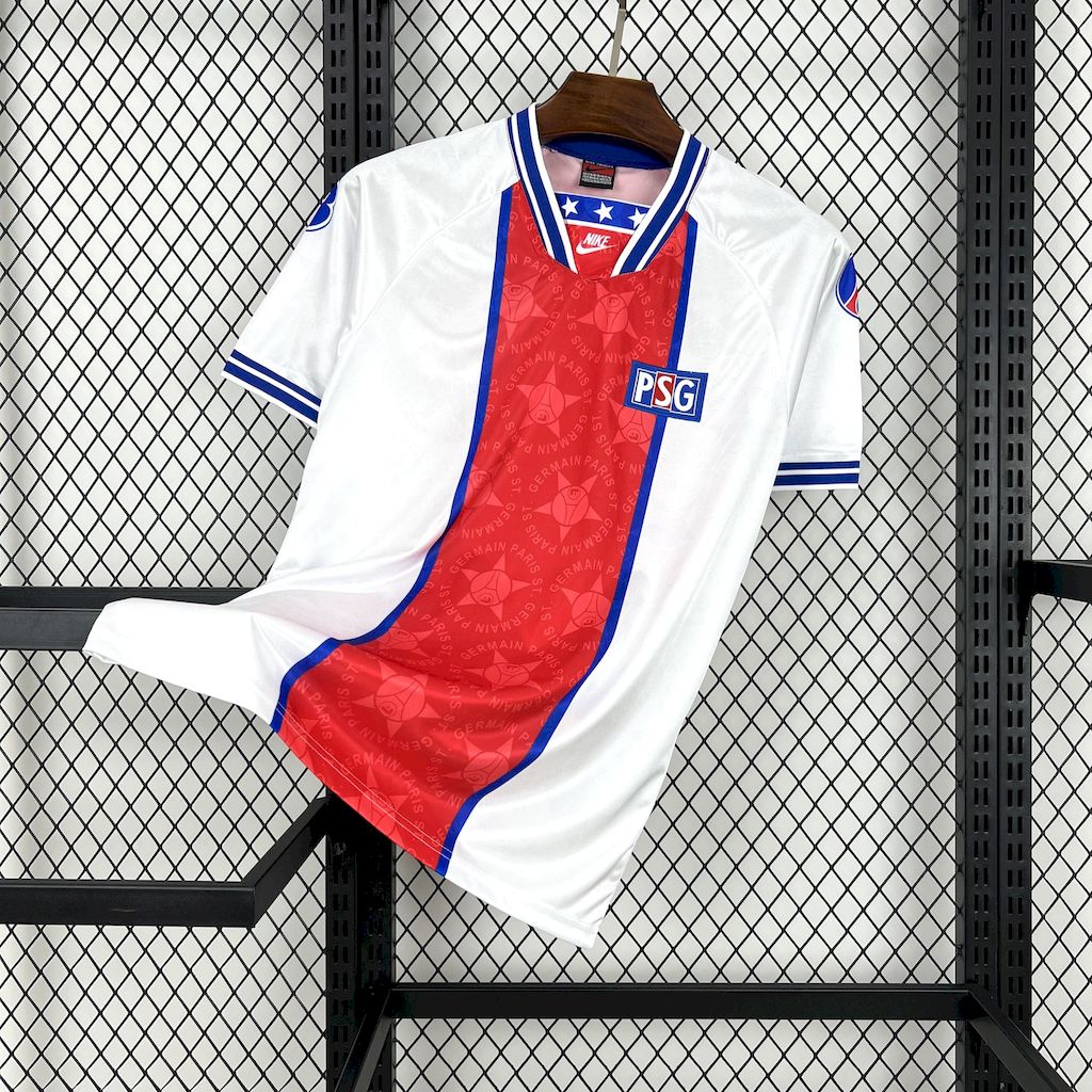 AlphaJersey-Retro Paris Saint-Germain PSG 1994-95 Away Unsponsored Jersey