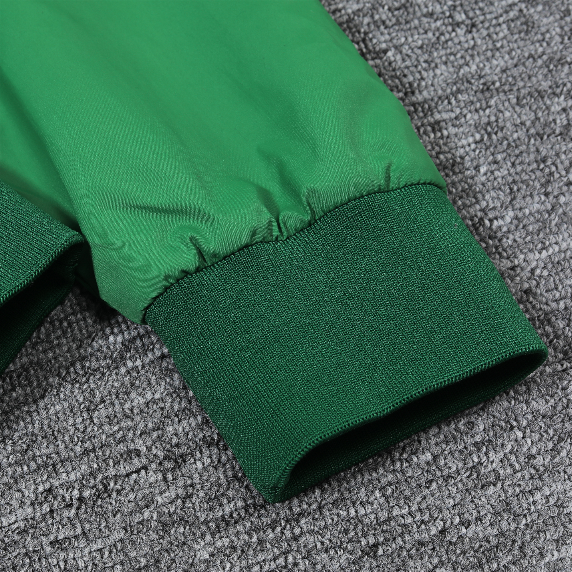 AlphaJersey-Portugal 2024 National Team Anthem Green Hooded Windbreaker - Player Version