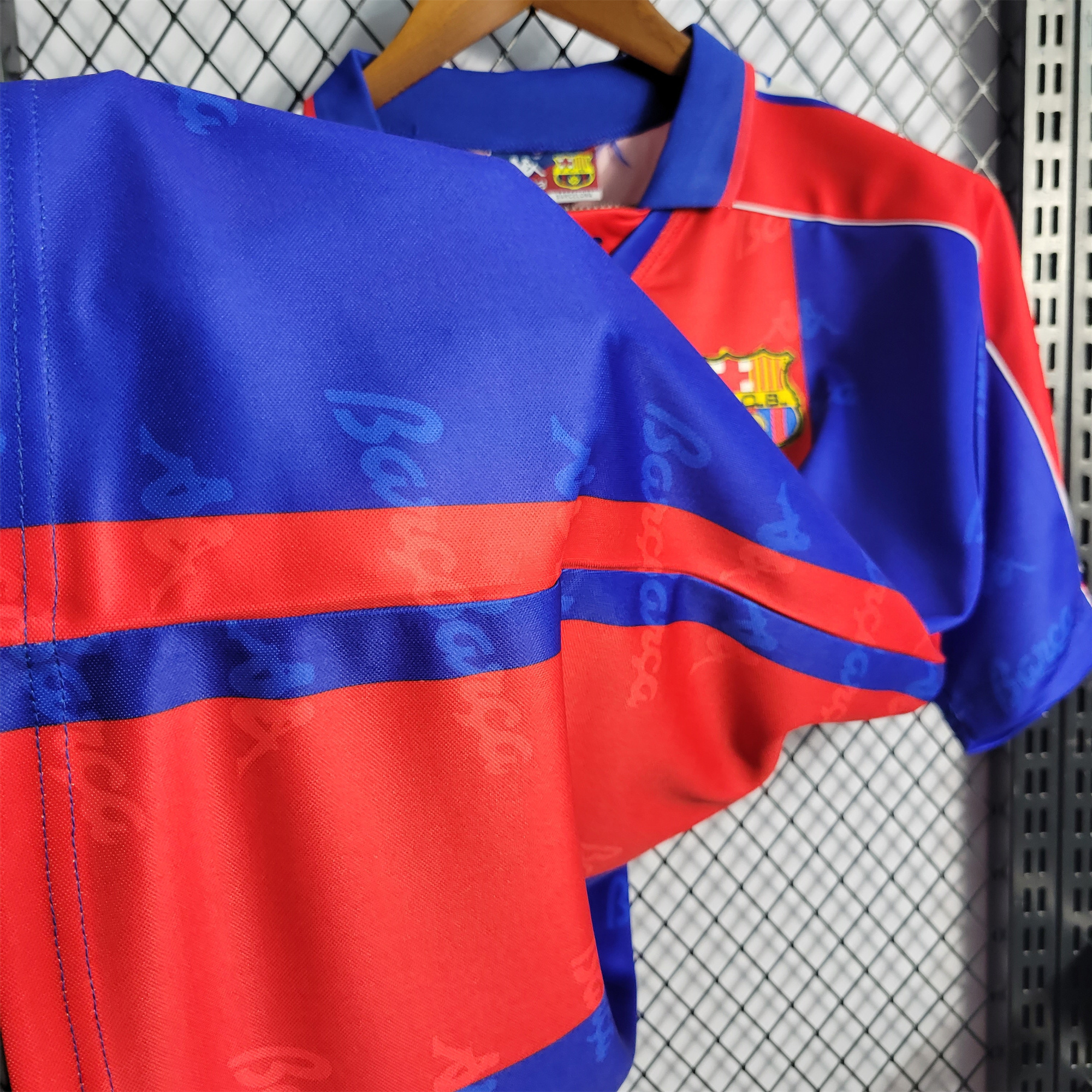 AlphaJersey-Retro Barcelona 92-95 Home Stadium Jersey