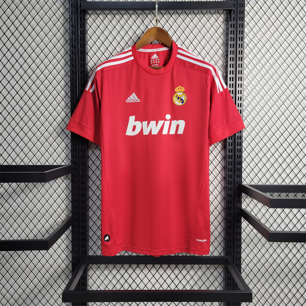 AlphaJersey-Real Madrid Retro 11-12 Third Red Jersey