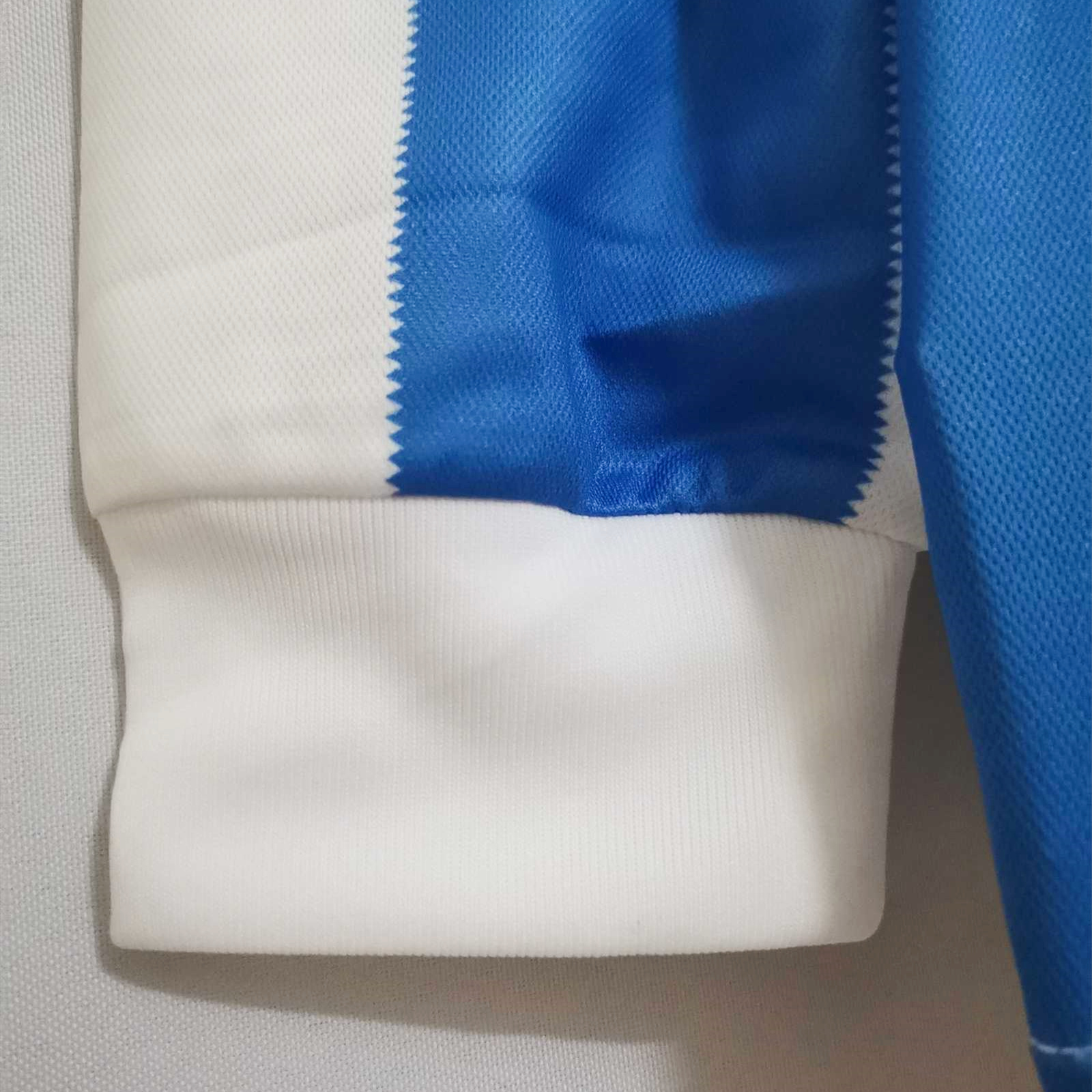 AlphaJersey-Retro Argentina 1986 Home Stadium Long Sleeve Jersey