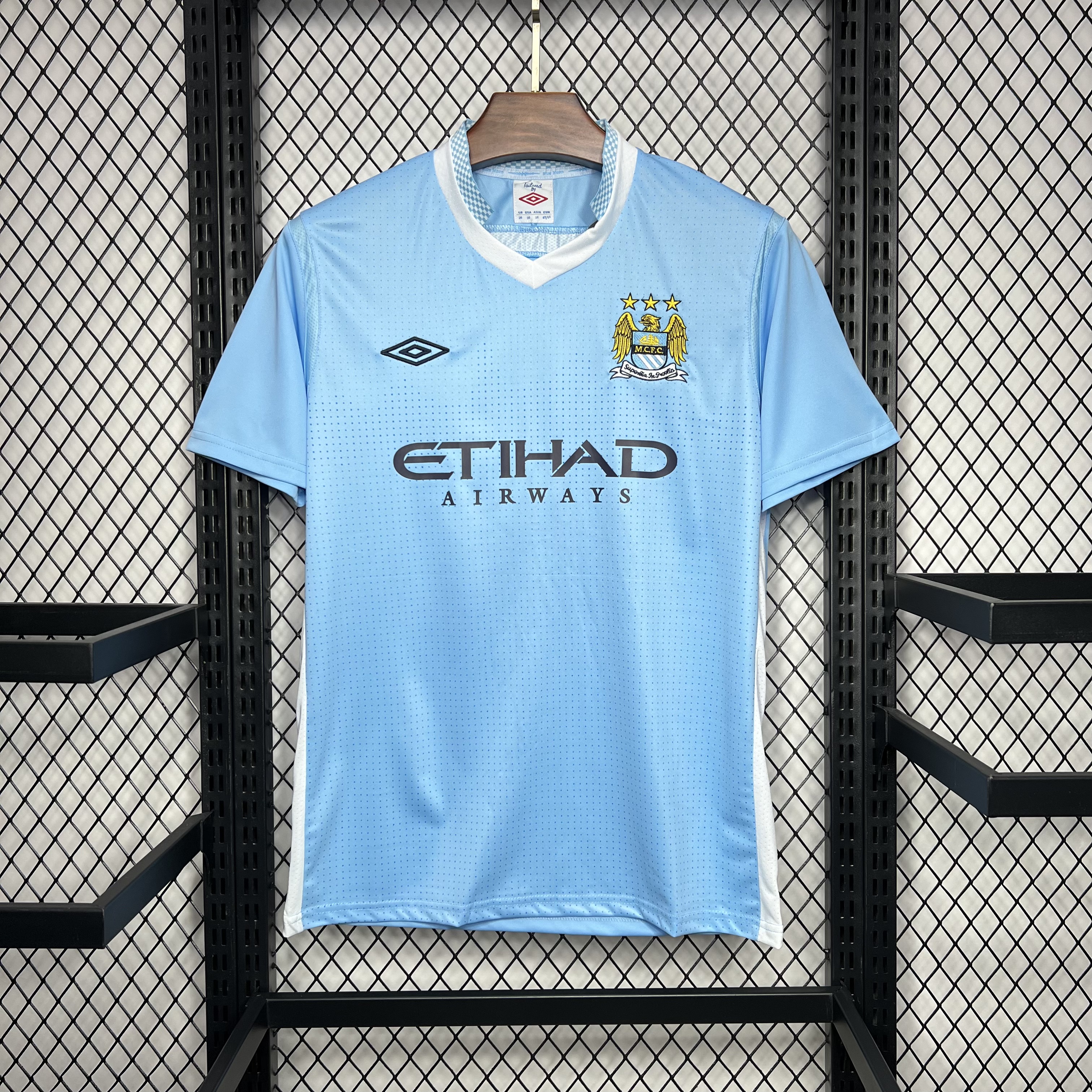 AlphaJersey-Retro Manchester City 2011-12 Home Stadium Jersey