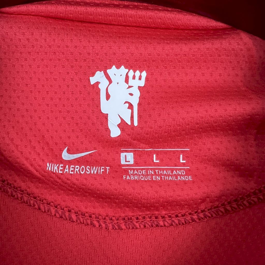 AlphaJersey-Retro Manchester United 07-08 Champions League Final Home Long Sleeve Jersey