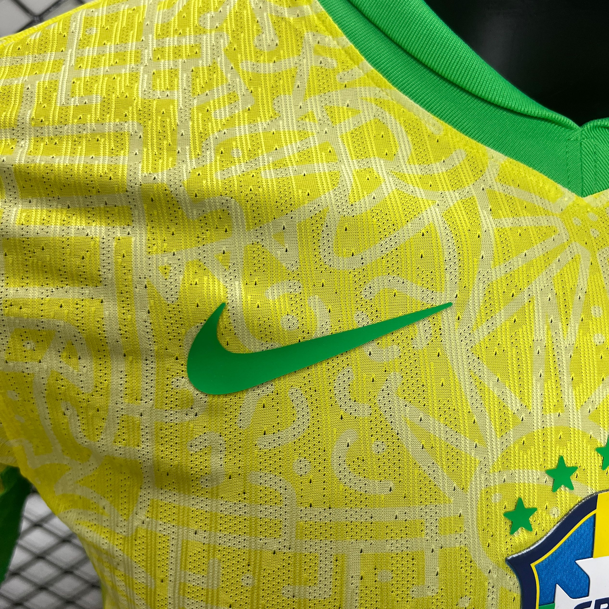 AlphaJersey-Brazil 2024 Home Stadium Jersey - Player Version