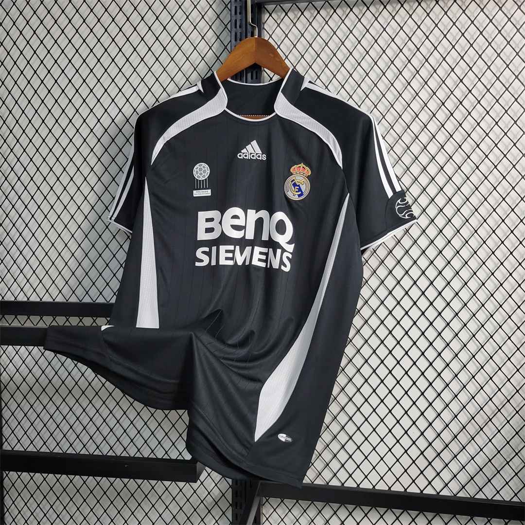 AlphaJersey-Real Madrid Retro 06-07 Away Stadium Jersey