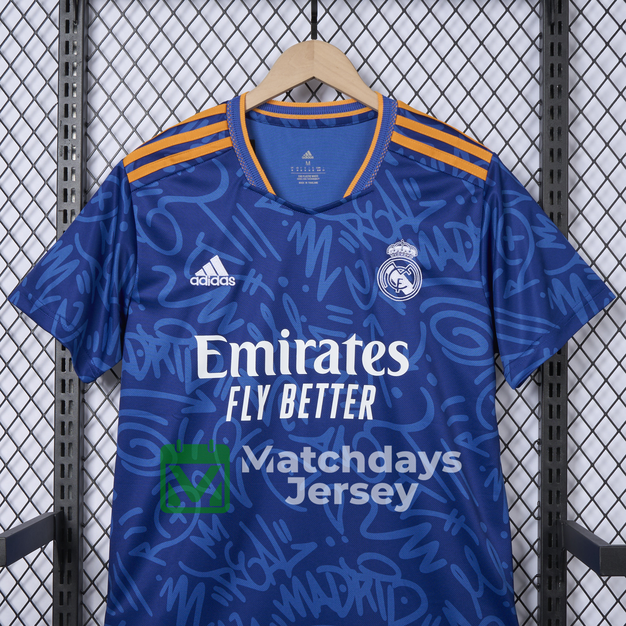 AlphaJersey-Retro Real Madrid 2021-22 Away Jersey