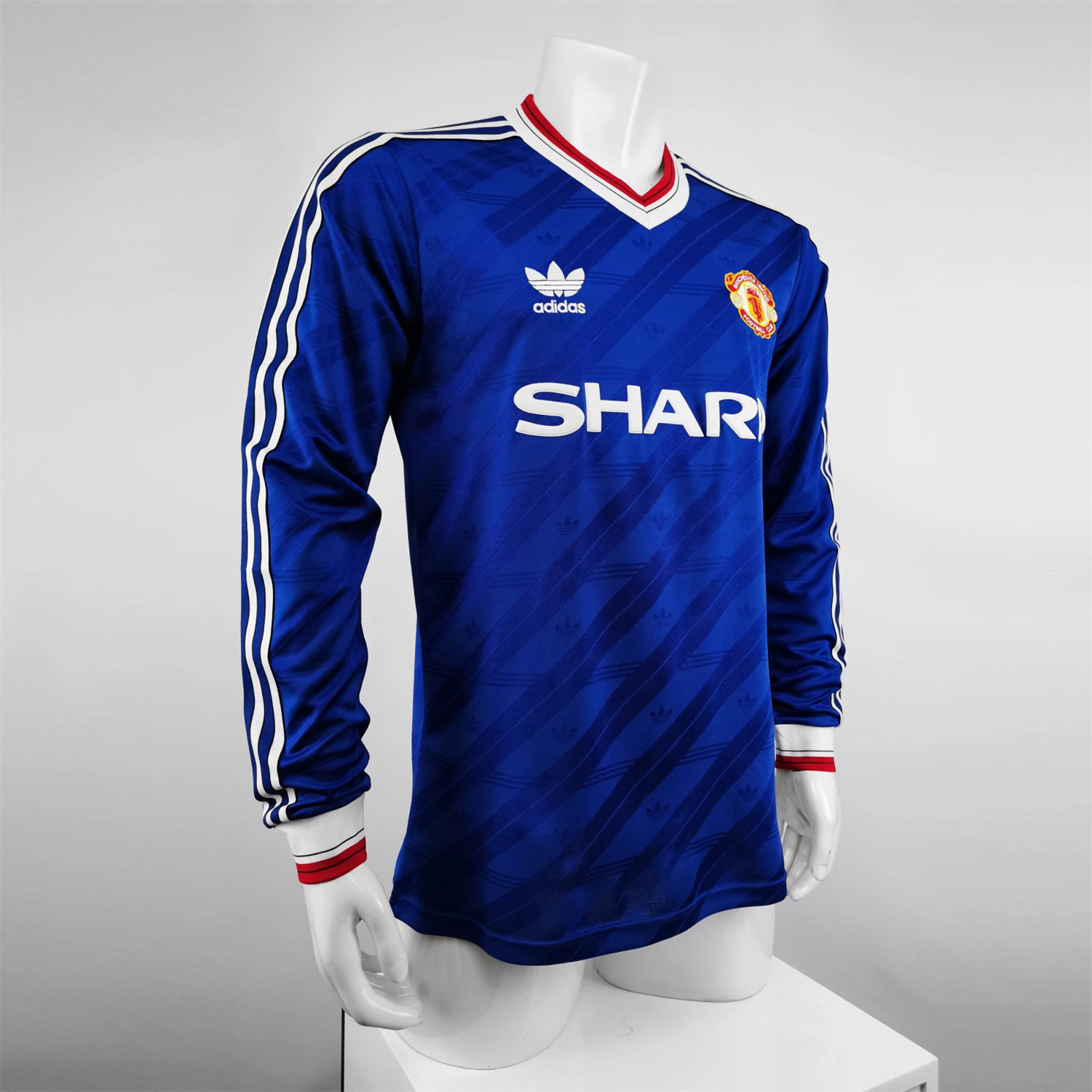 AlphaJersey-Retro Manchester United 86-88 Third Long Sleeve Jersey