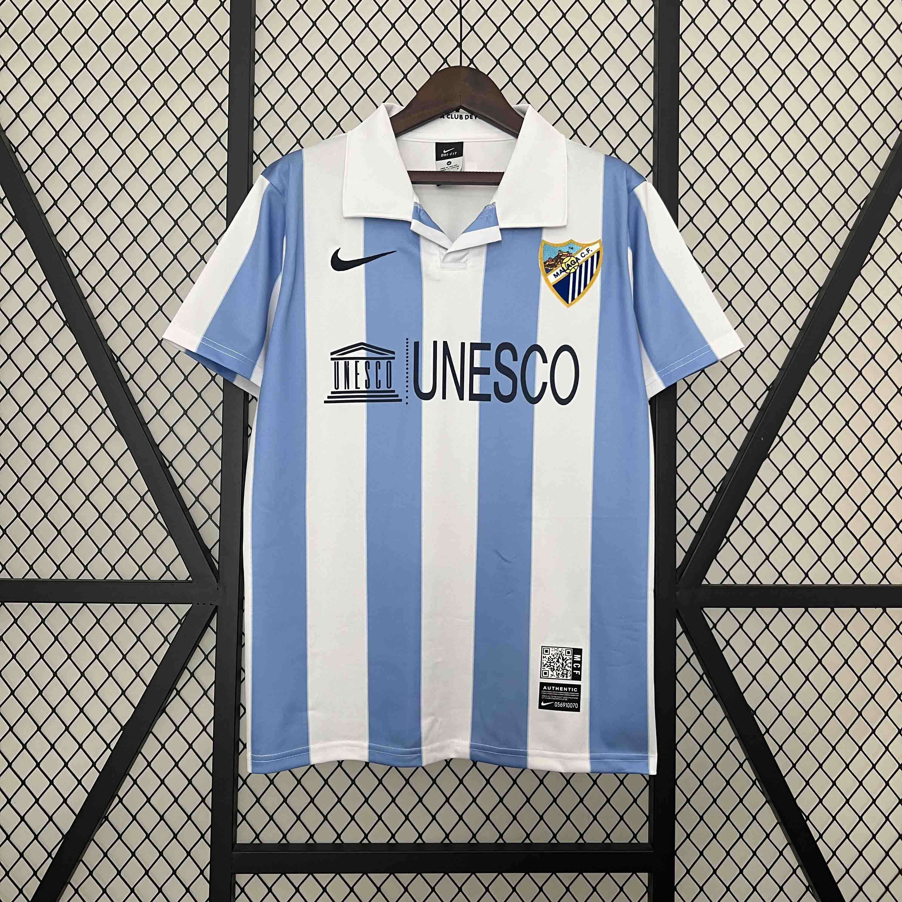 AlphaJersey-Retro Málaga 2012-13 Home Stadium Jersey